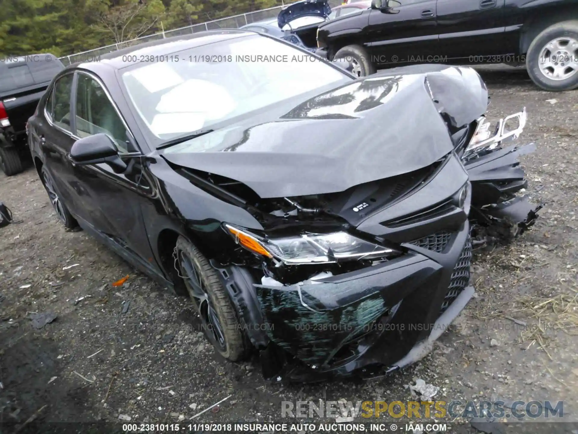 1 Photograph of a damaged car 4T1B11HK6KU685775 TOYOTA CAMRY 2019