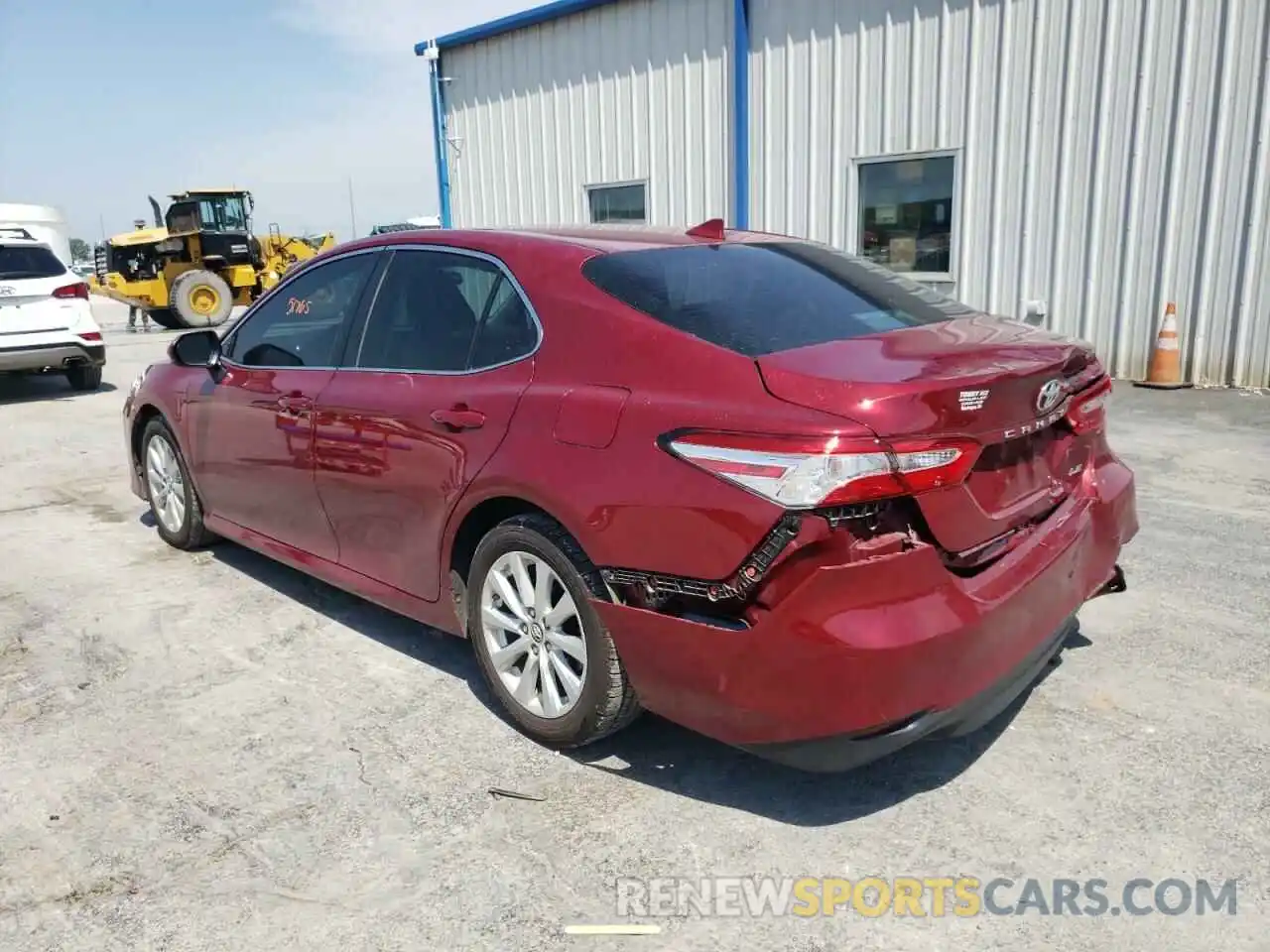 3 Photograph of a damaged car 4T1B11HK6KU691639 TOYOTA CAMRY 2019