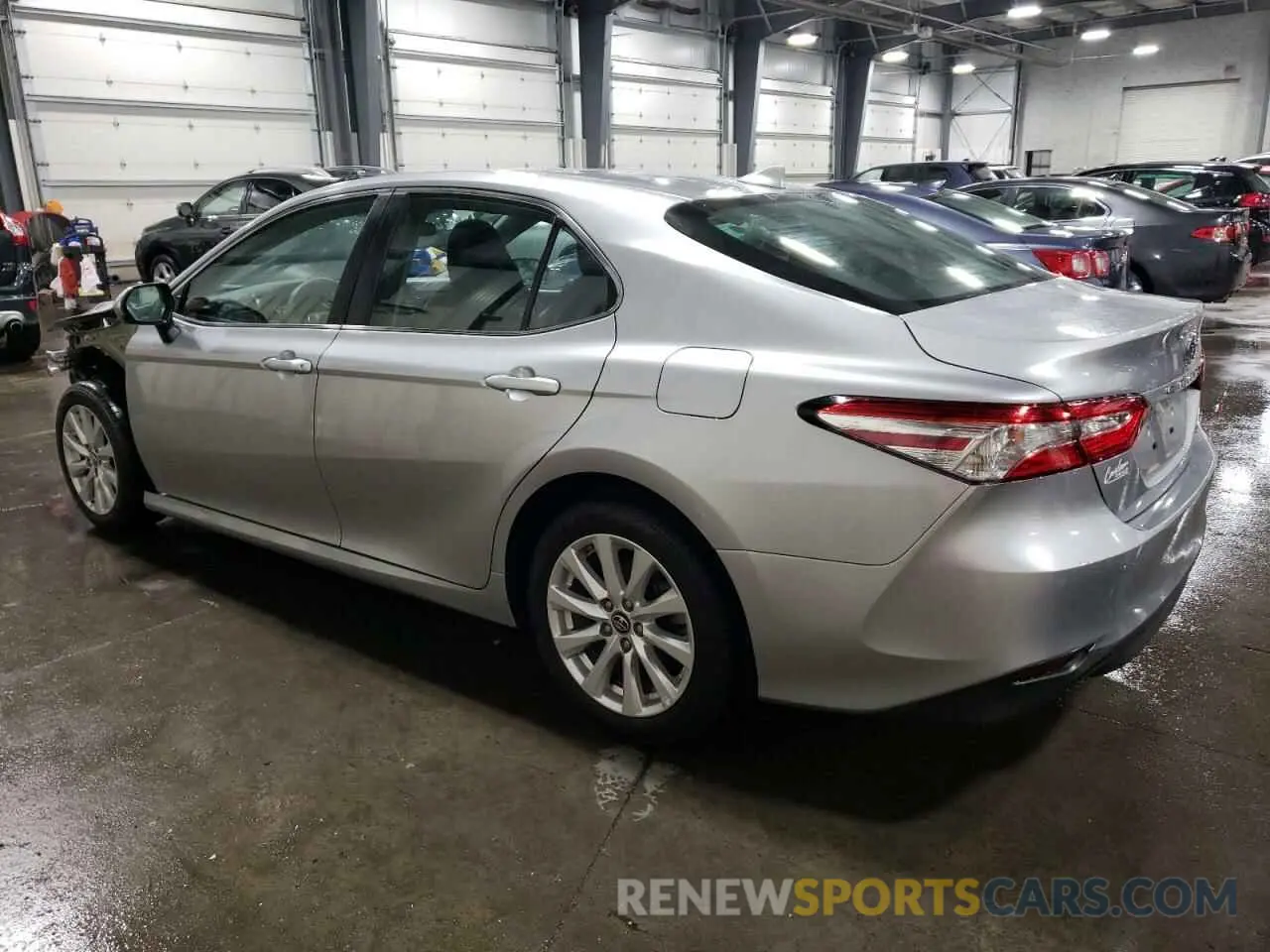 2 Photograph of a damaged car 4T1B11HK6KU691737 TOYOTA CAMRY 2019