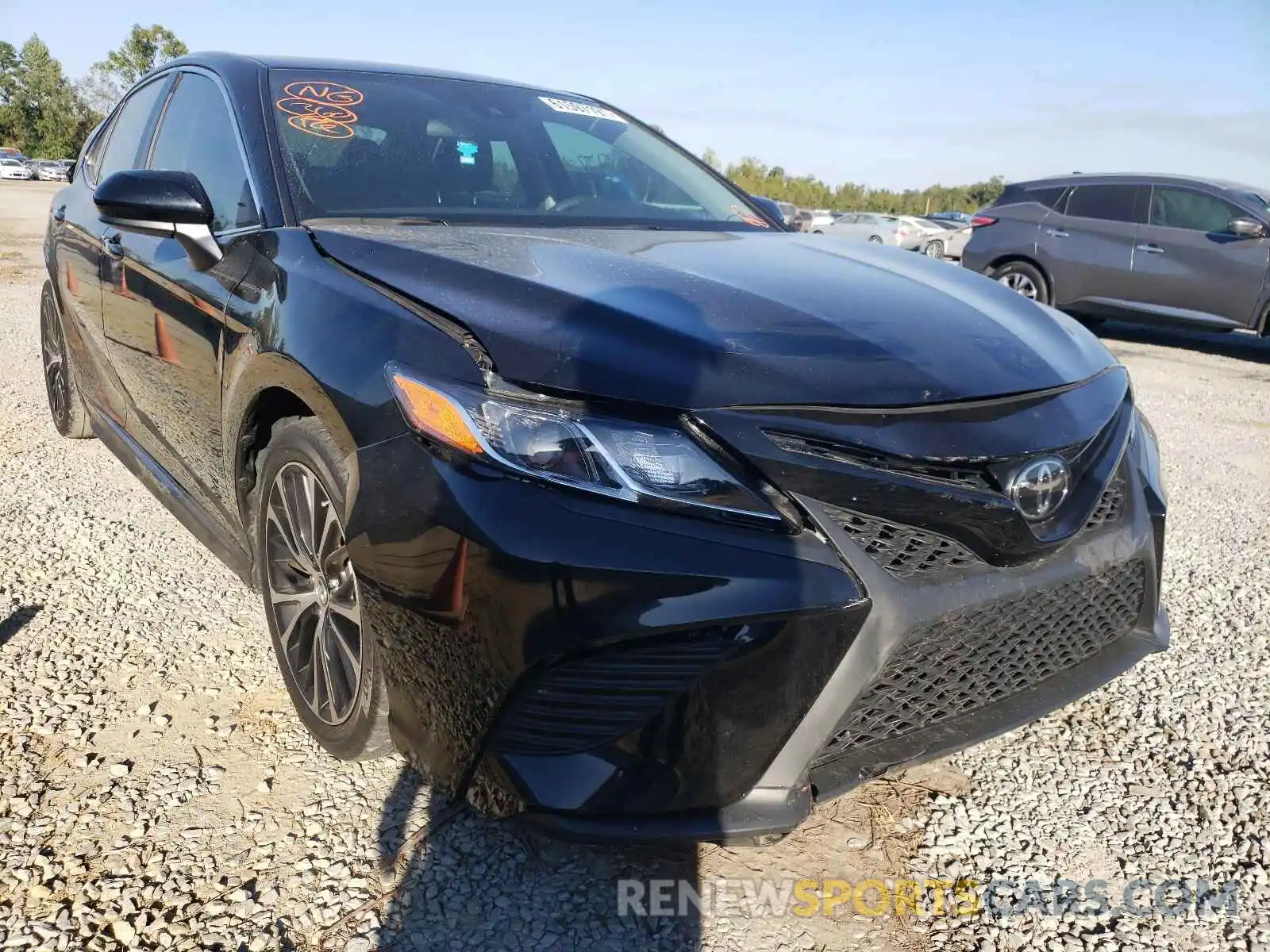 1 Photograph of a damaged car 4T1B11HK6KU699756 TOYOTA CAMRY 2019