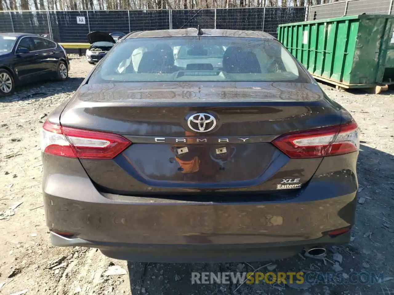 6 Photograph of a damaged car 4T1B11HK6KU700596 TOYOTA CAMRY 2019