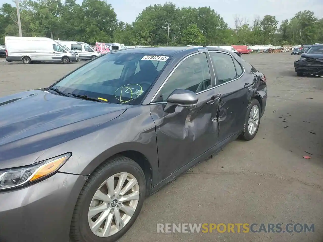 9 Photograph of a damaged car 4T1B11HK6KU700923 TOYOTA CAMRY 2019