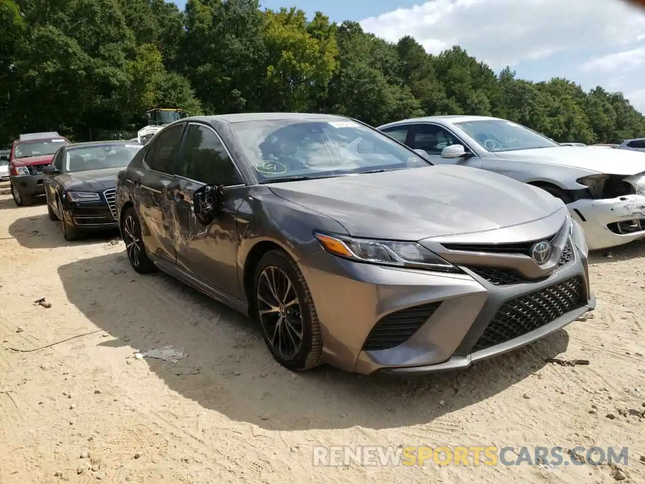 1 Photograph of a damaged car 4T1B11HK6KU702123 TOYOTA CAMRY 2019