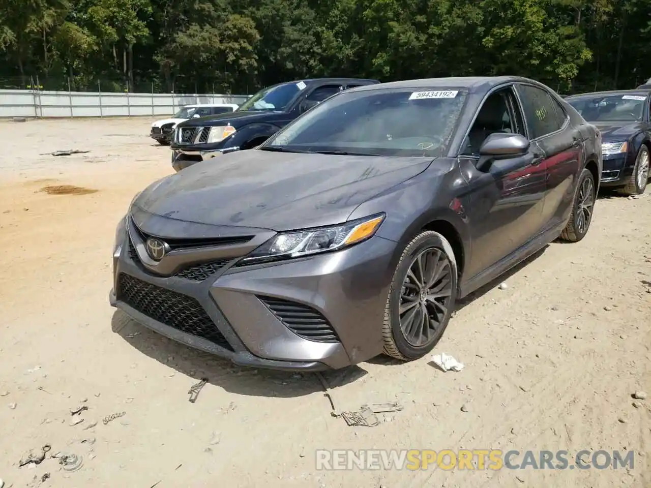 2 Photograph of a damaged car 4T1B11HK6KU702123 TOYOTA CAMRY 2019