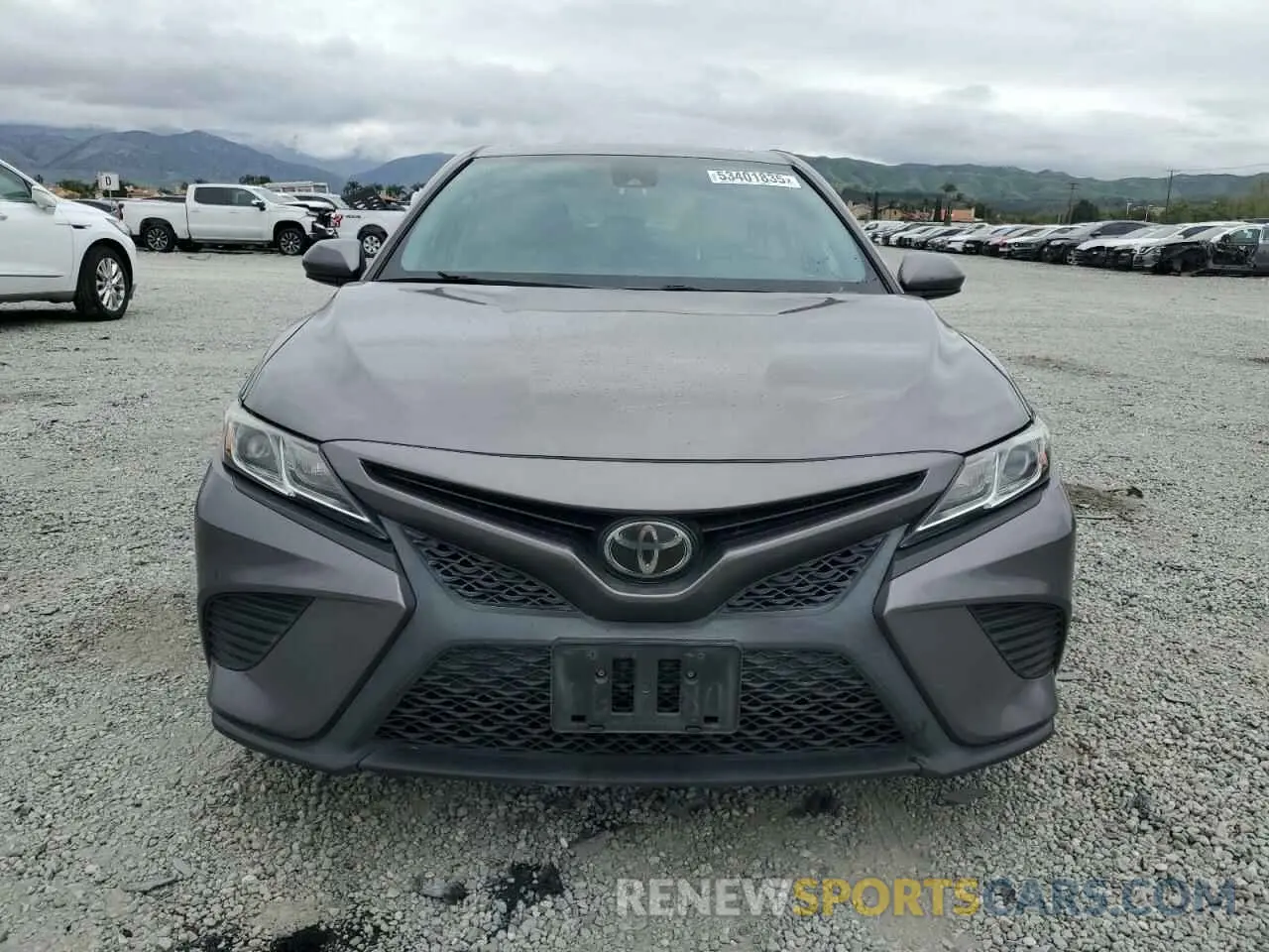 5 Photograph of a damaged car 4T1B11HK6KU702896 TOYOTA CAMRY 2019