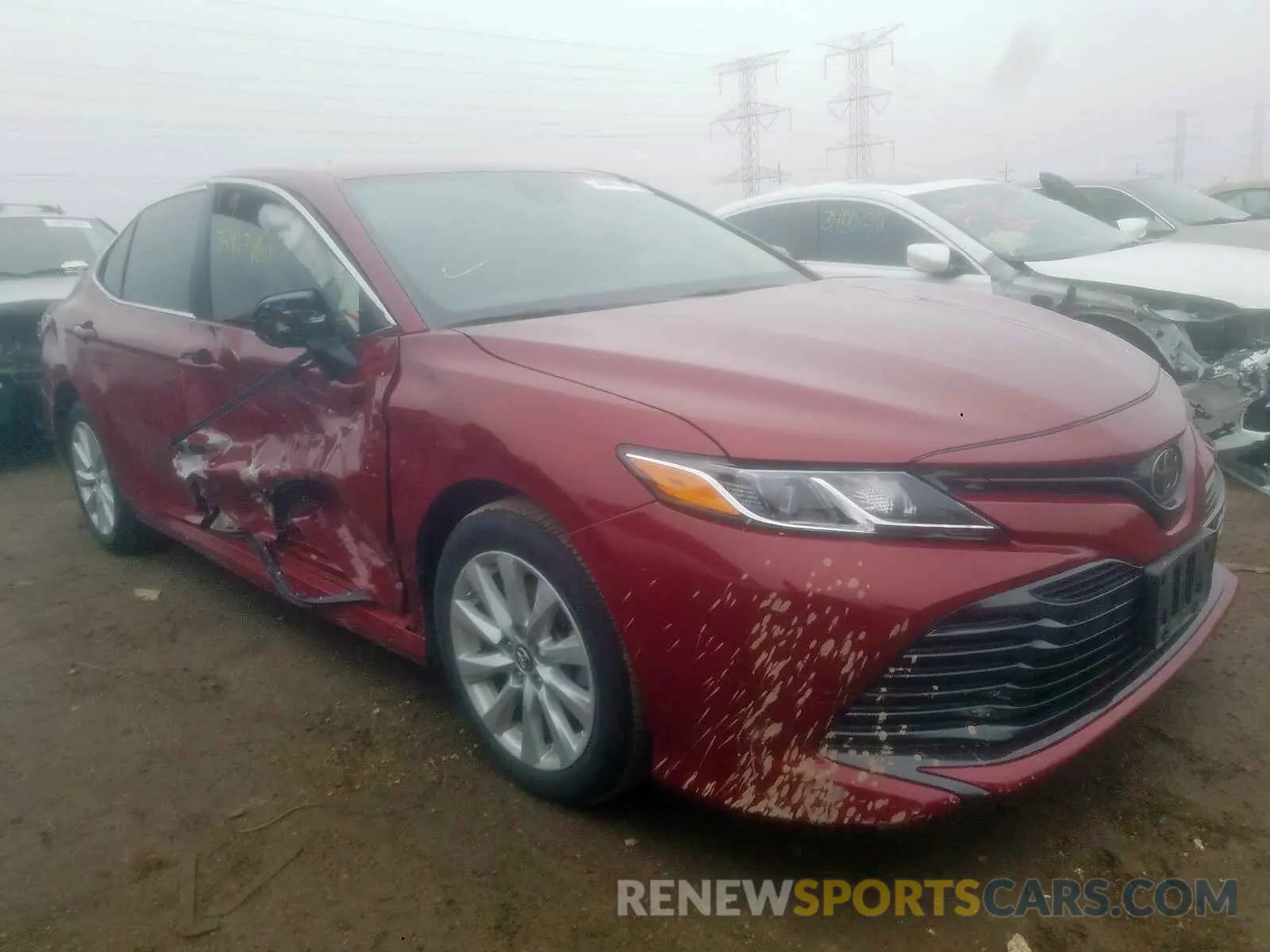 1 Photograph of a damaged car 4T1B11HK6KU708794 TOYOTA CAMRY 2019
