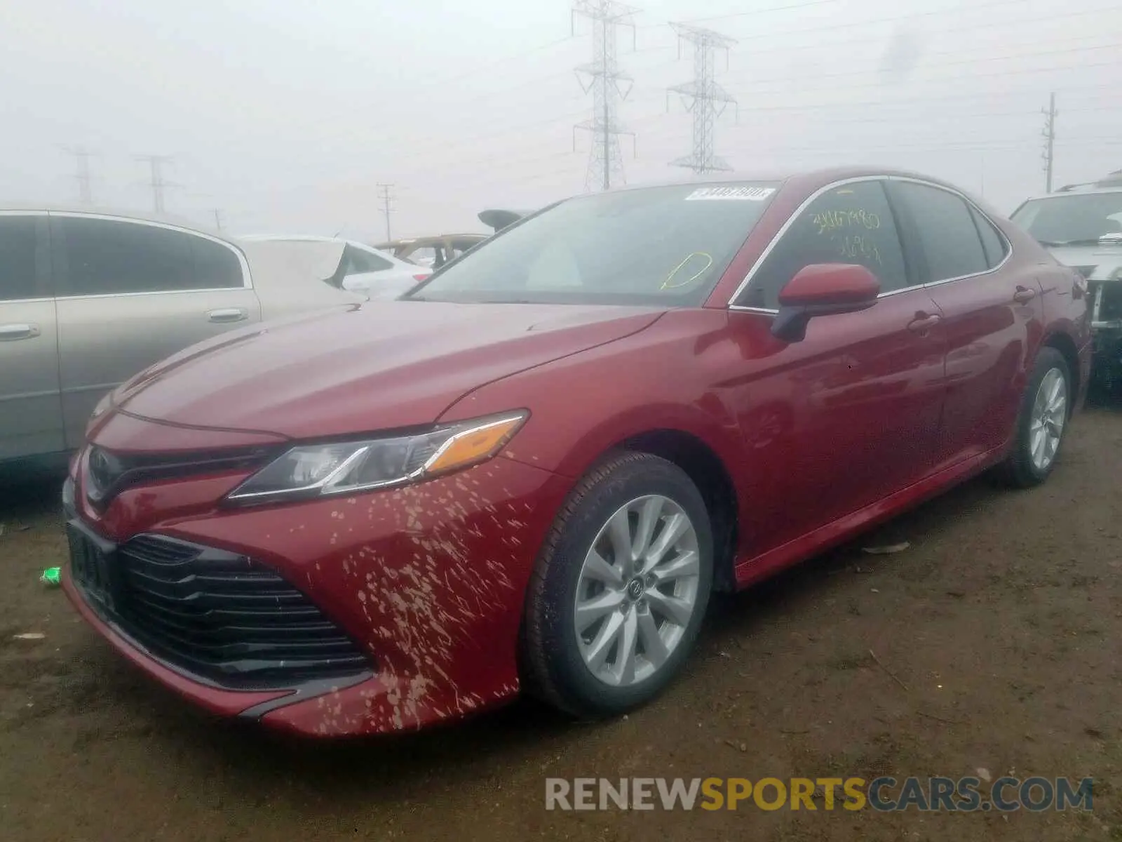 2 Photograph of a damaged car 4T1B11HK6KU708794 TOYOTA CAMRY 2019