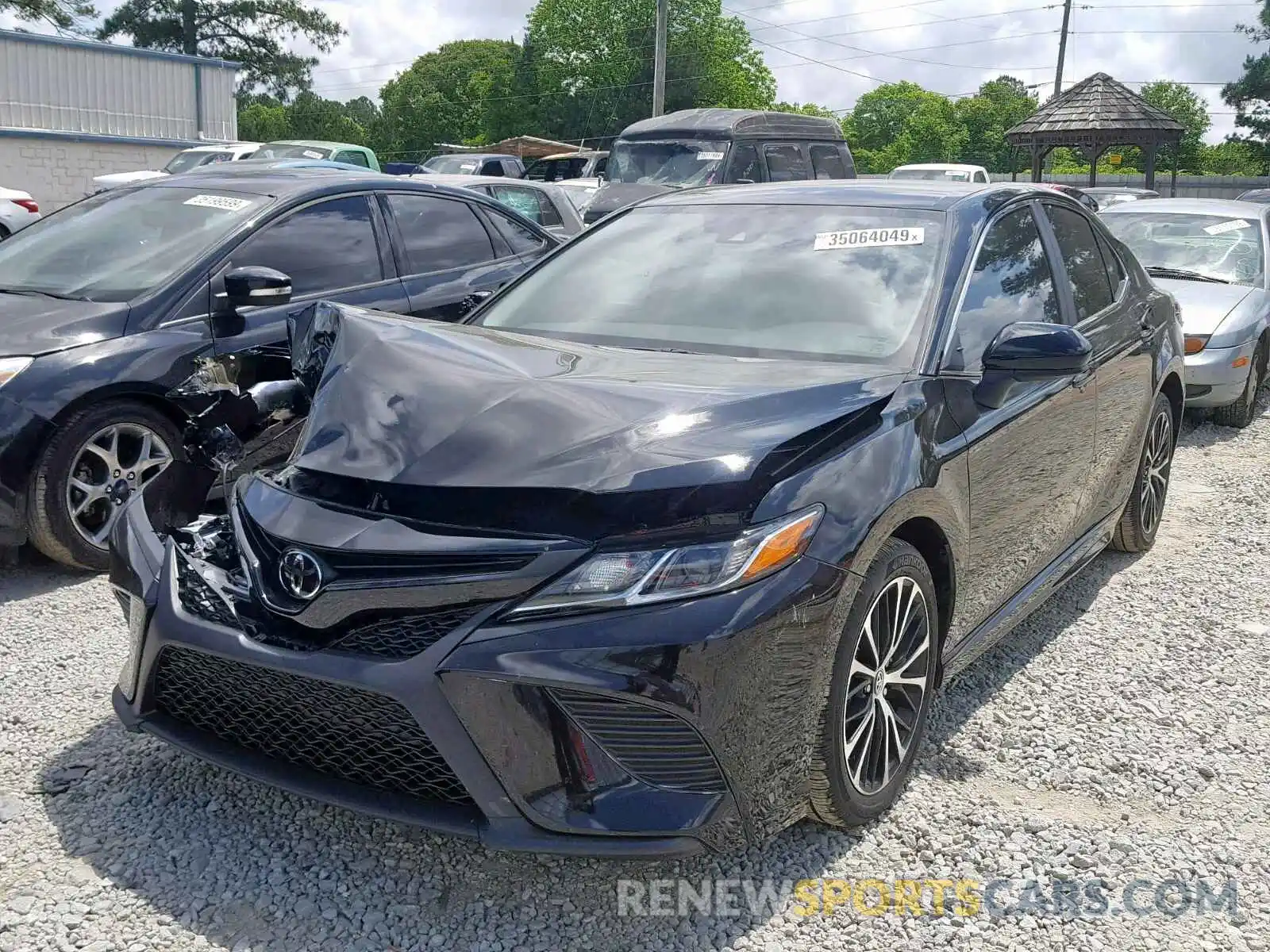 2 Photograph of a damaged car 4T1B11HK6KU720993 TOYOTA CAMRY 2019