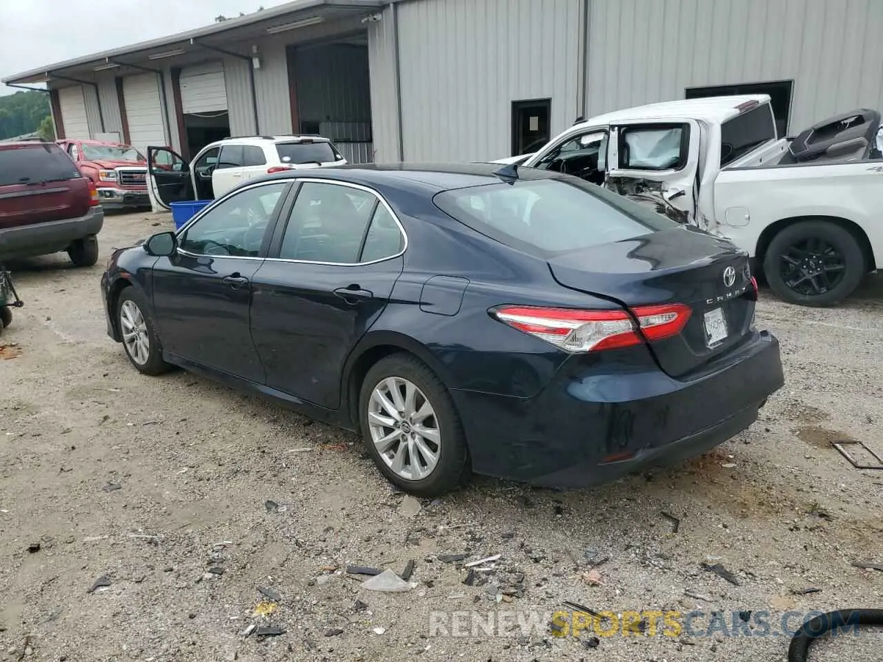 2 Photograph of a damaged car 4T1B11HK6KU722453 TOYOTA CAMRY 2019