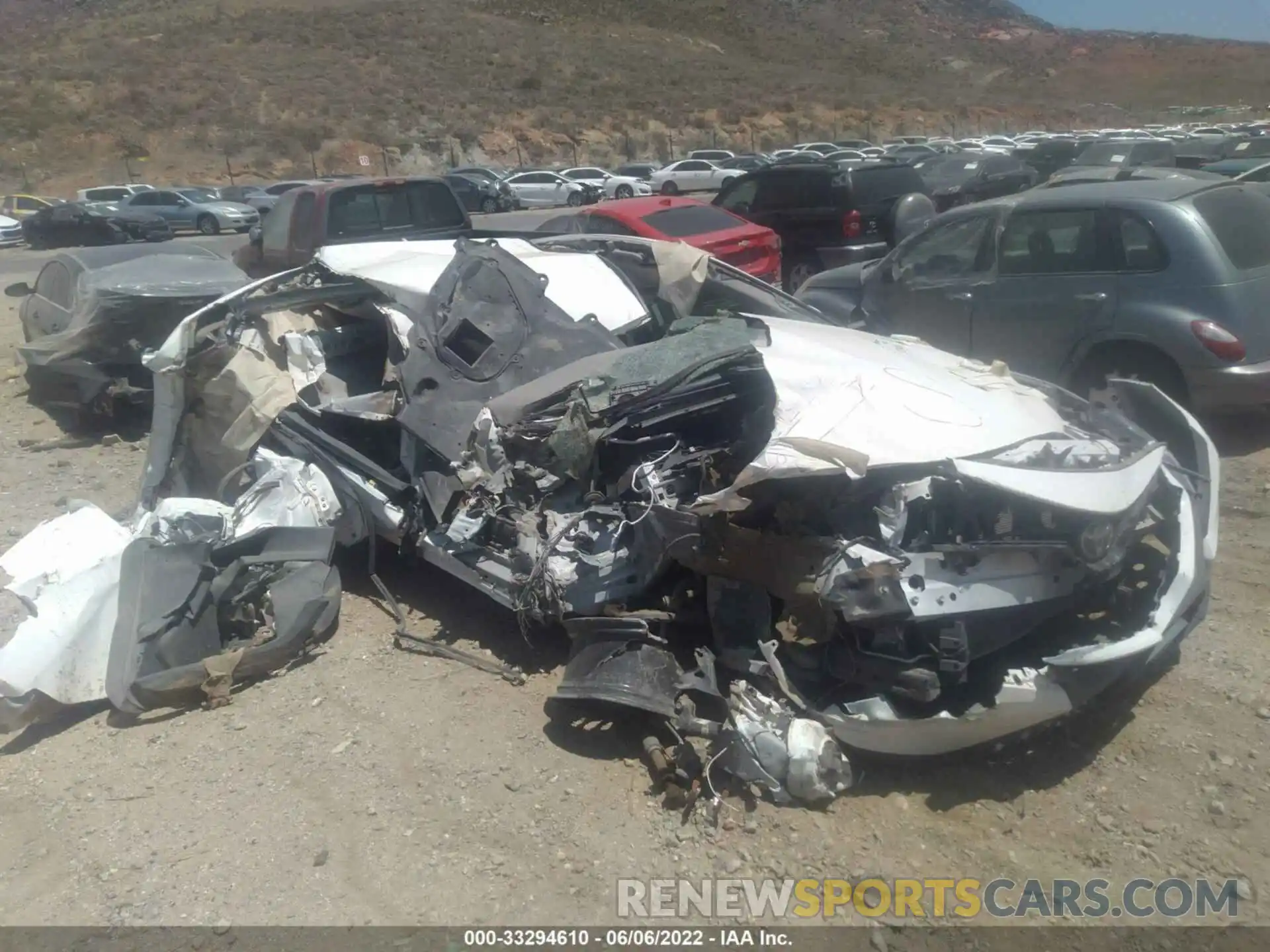 1 Photograph of a damaged car 4T1B11HK6KU722548 TOYOTA CAMRY 2019