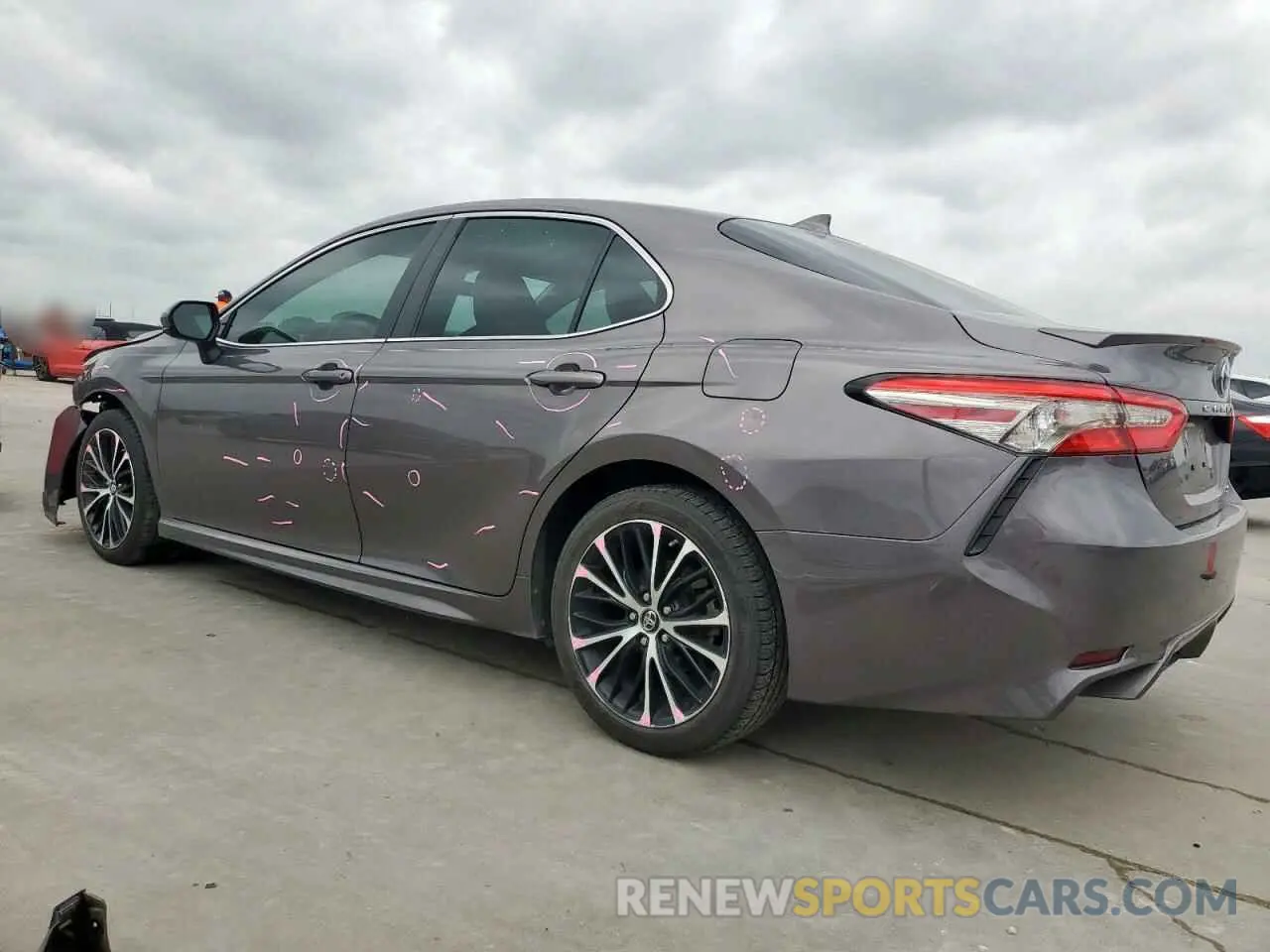 2 Photograph of a damaged car 4T1B11HK6KU726678 TOYOTA CAMRY 2019