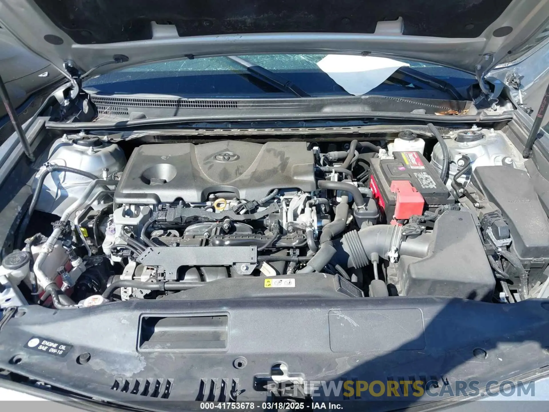 10 Photograph of a damaged car 4T1B11HK6KU726910 TOYOTA CAMRY 2019