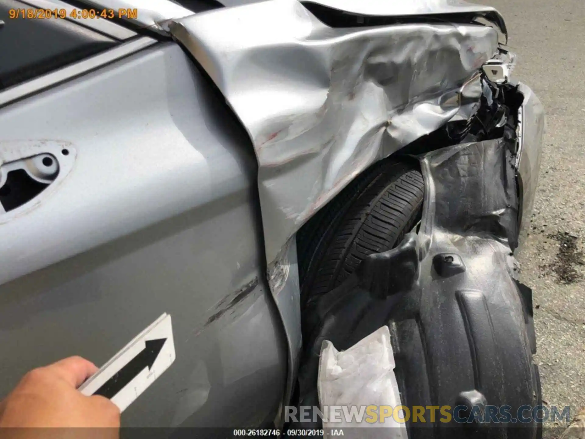 15 Photograph of a damaged car 4T1B11HK6KU727149 TOYOTA CAMRY 2019