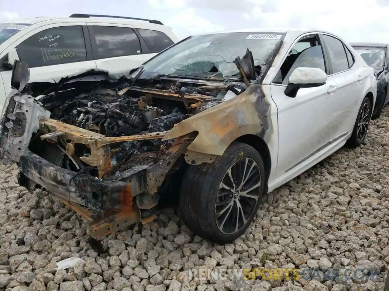 2 Photograph of a damaged car 4T1B11HK6KU729452 TOYOTA CAMRY 2019