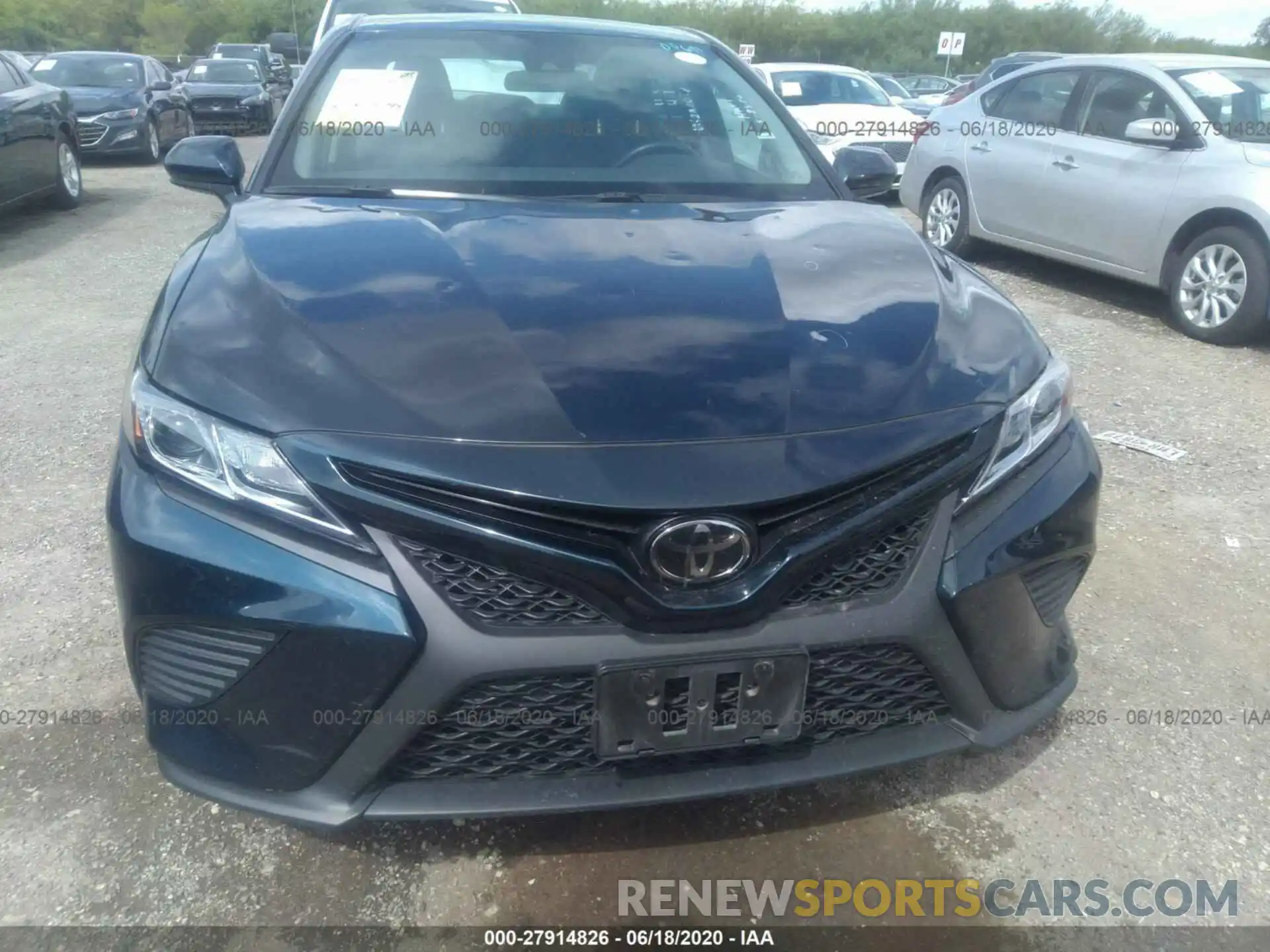 6 Photograph of a damaged car 4T1B11HK6KU735994 TOYOTA CAMRY 2019