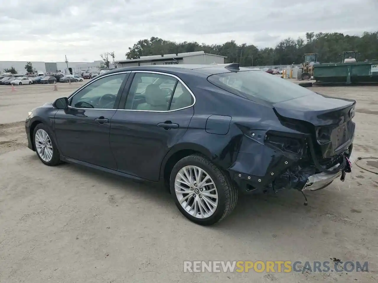 2 Photograph of a damaged car 4T1B11HK6KU736692 TOYOTA CAMRY 2019