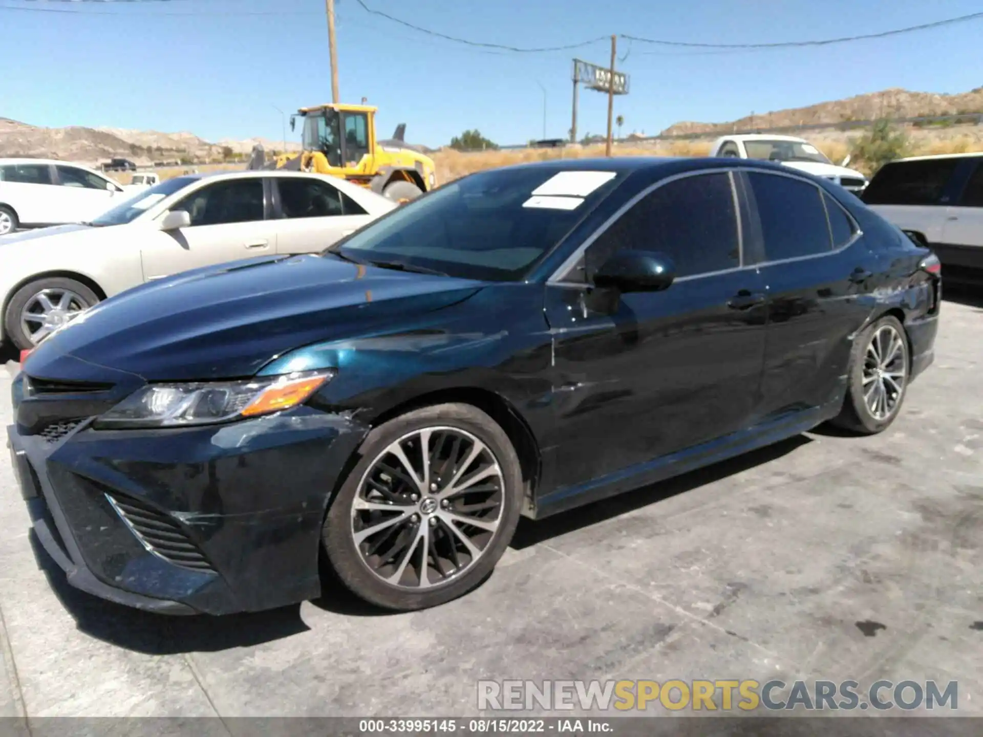 2 Photograph of a damaged car 4T1B11HK6KU740998 TOYOTA CAMRY 2019