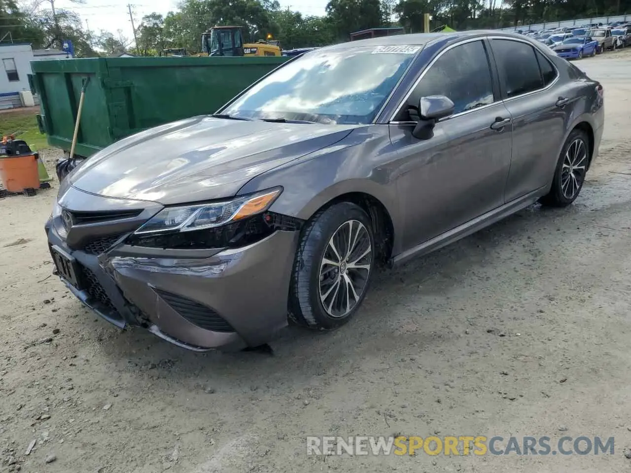 1 Photograph of a damaged car 4T1B11HK6KU747062 TOYOTA CAMRY 2019