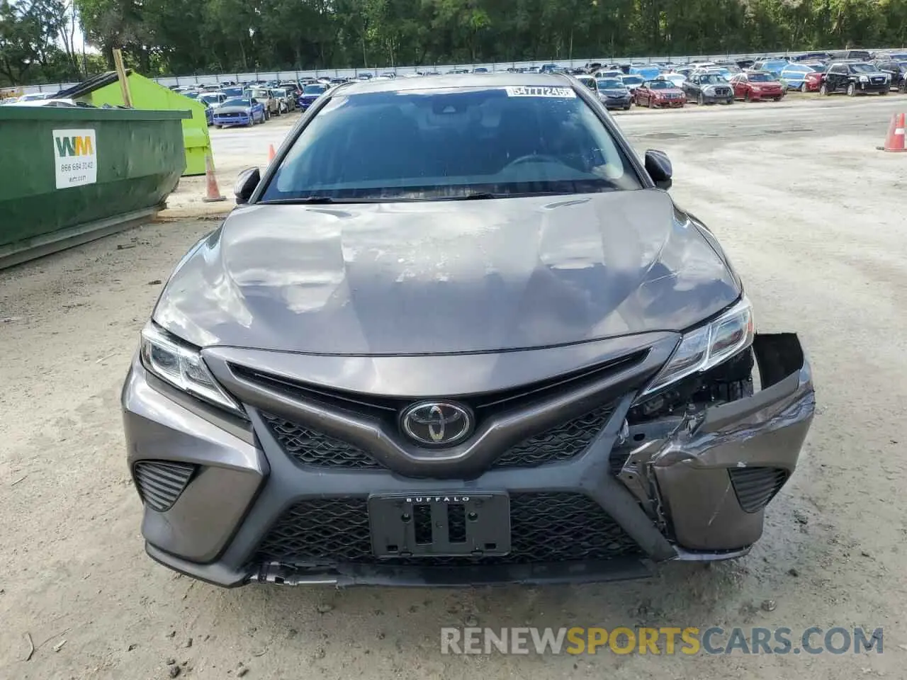 5 Photograph of a damaged car 4T1B11HK6KU747062 TOYOTA CAMRY 2019