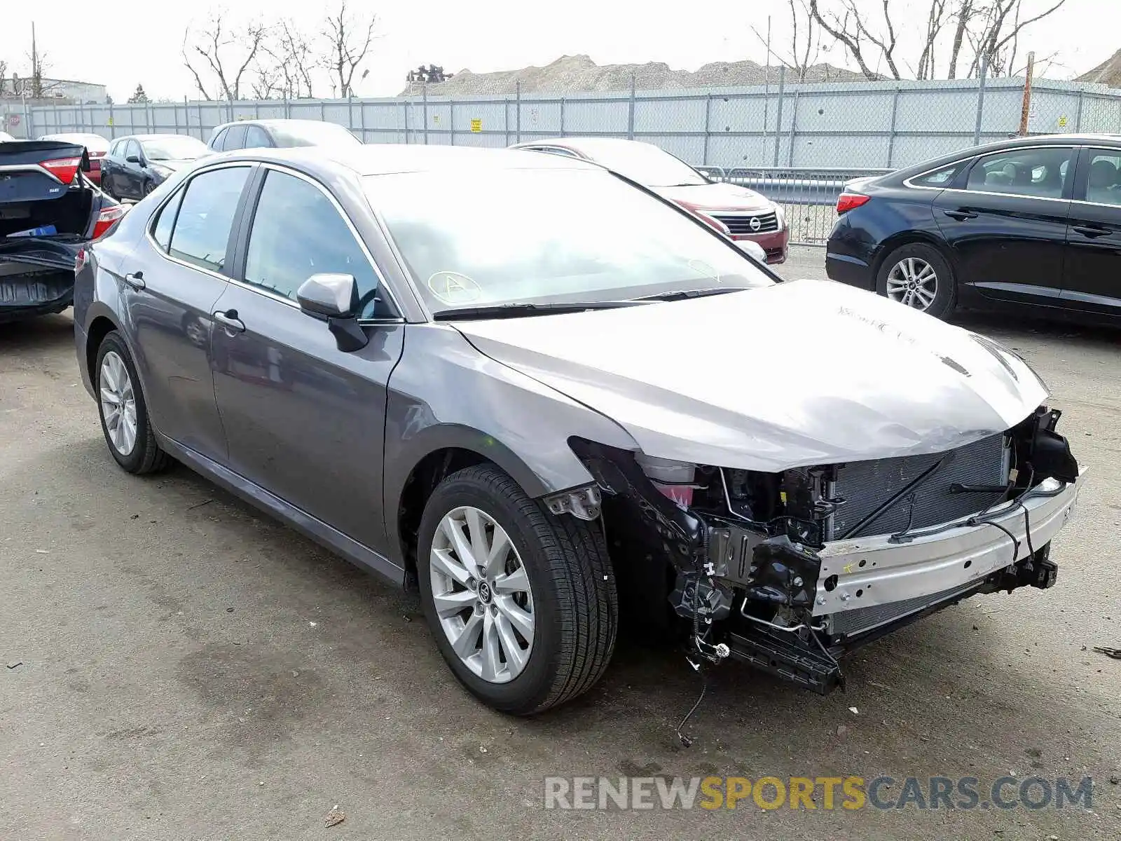 1 Photograph of a damaged car 4T1B11HK6KU748440 TOYOTA CAMRY 2019