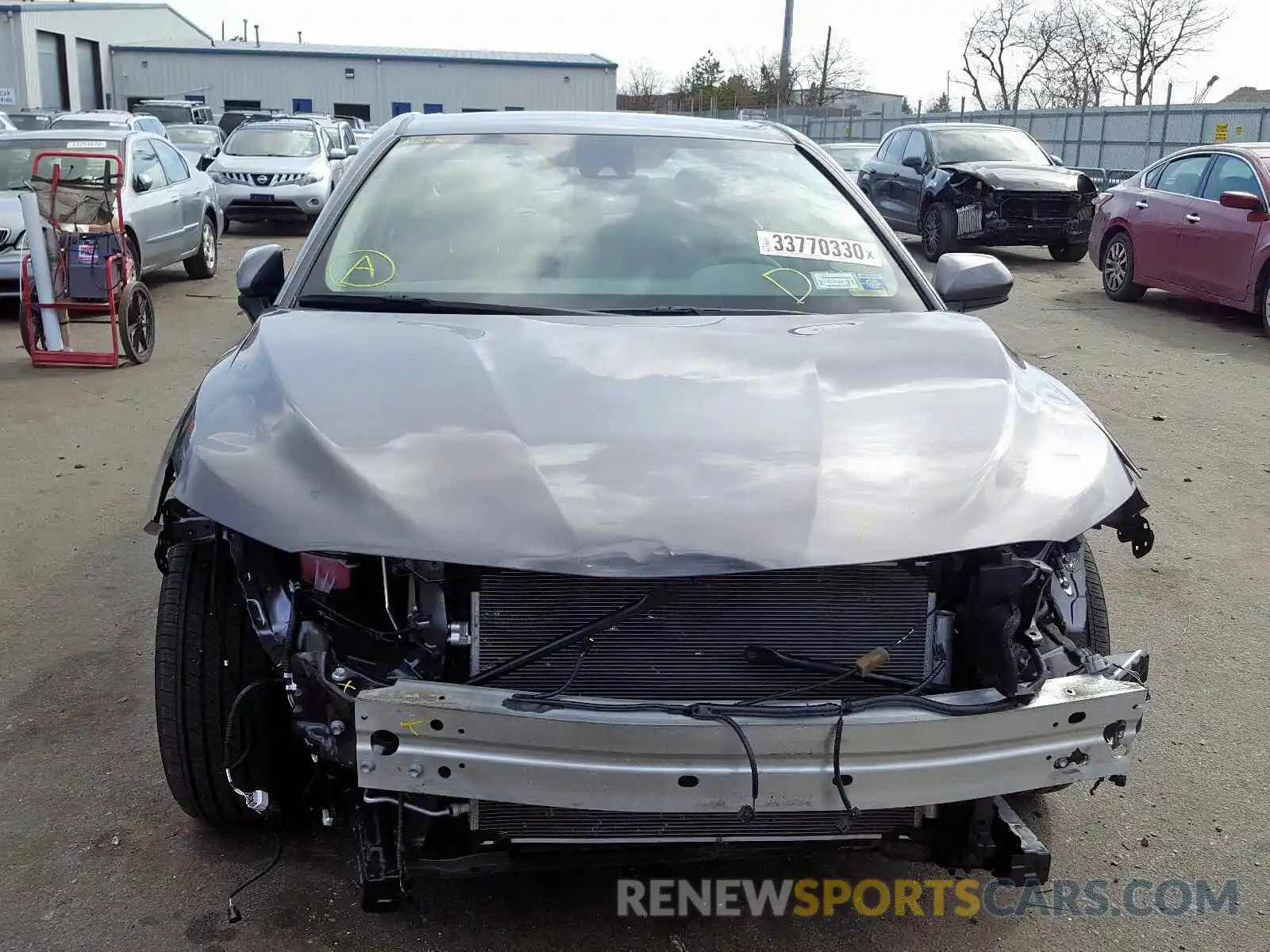 9 Photograph of a damaged car 4T1B11HK6KU748440 TOYOTA CAMRY 2019