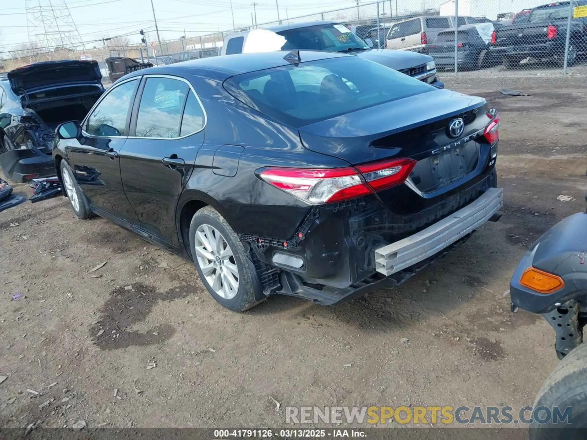 3 Photograph of a damaged car 4T1B11HK6KU754058 TOYOTA CAMRY 2019