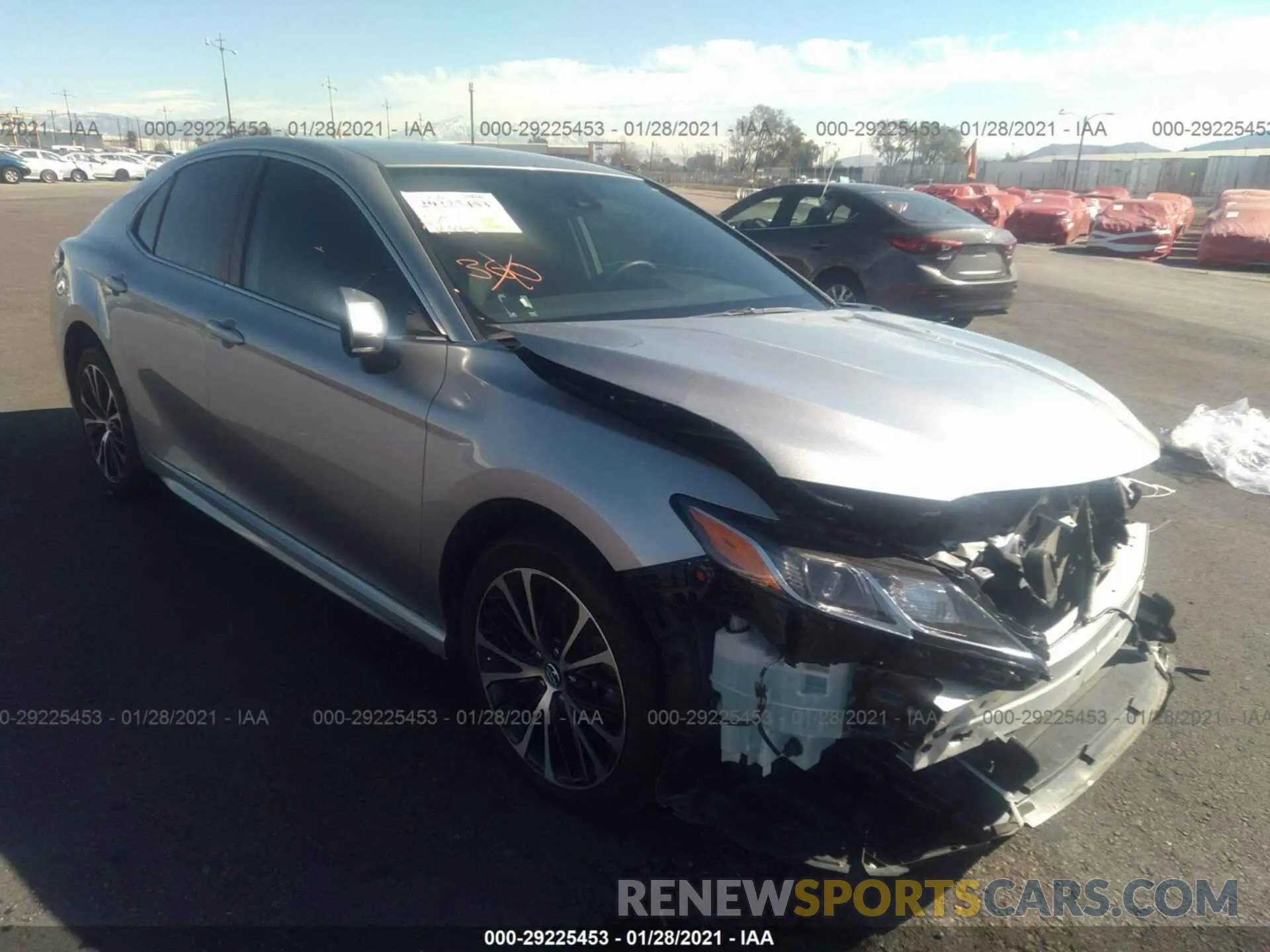 1 Photograph of a damaged car 4T1B11HK6KU757333 TOYOTA CAMRY 2019