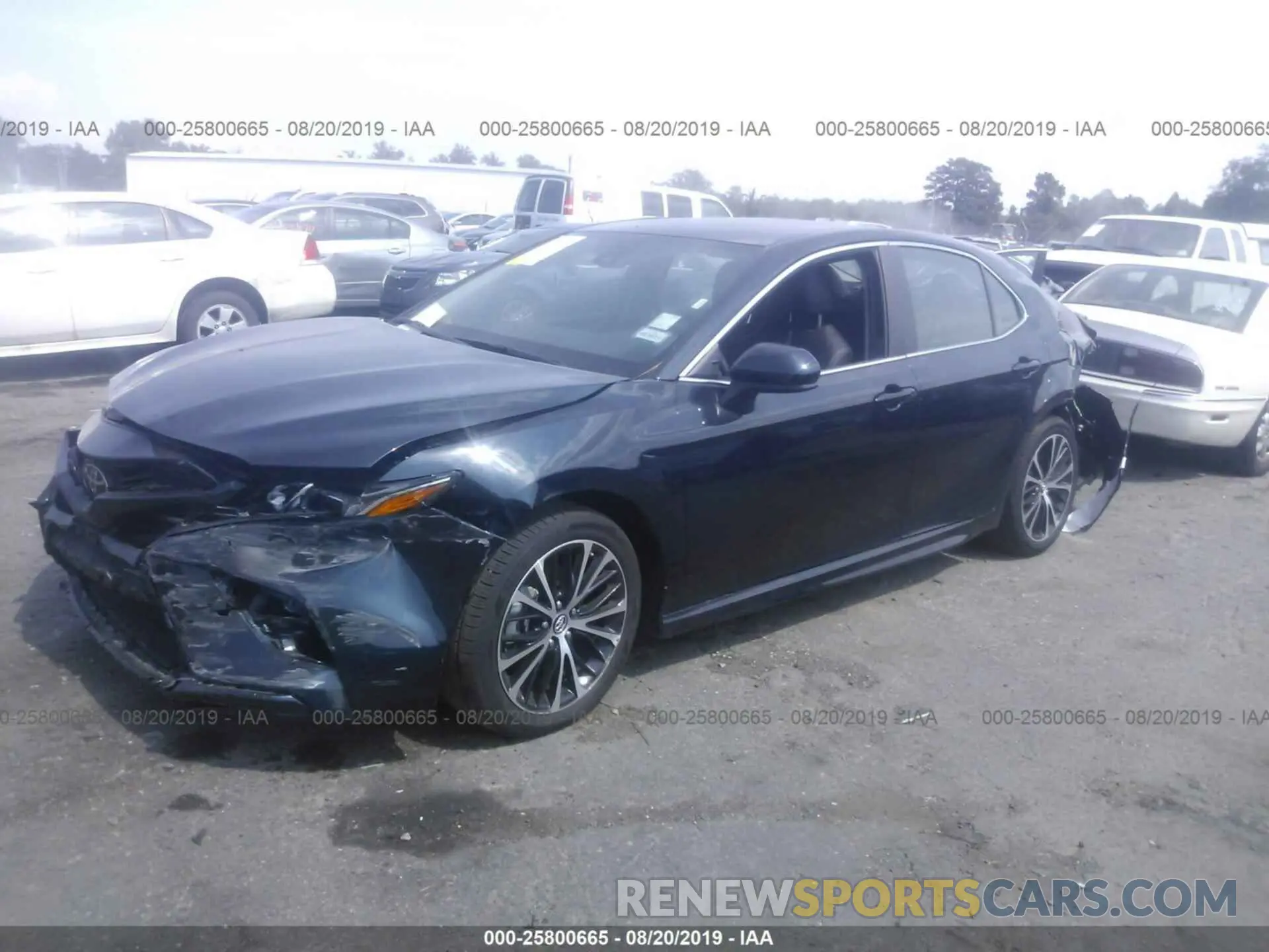 2 Photograph of a damaged car 4T1B11HK6KU759633 TOYOTA CAMRY 2019