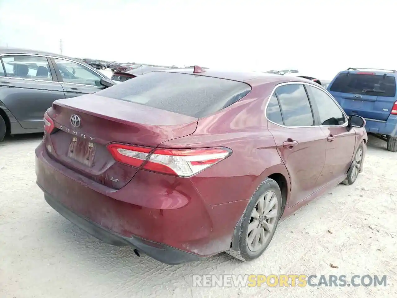 4 Photograph of a damaged car 4T1B11HK6KU761012 TOYOTA CAMRY 2019