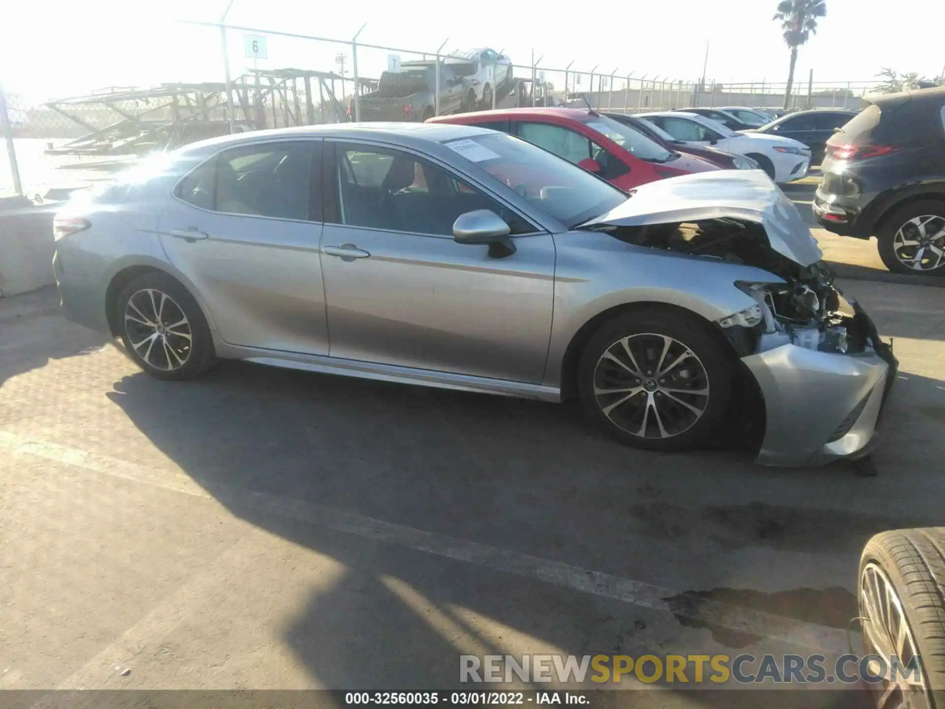 1 Photograph of a damaged car 4T1B11HK6KU763522 TOYOTA CAMRY 2019