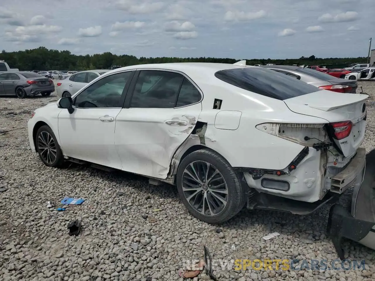 2 Photograph of a damaged car 4T1B11HK6KU765450 TOYOTA CAMRY 2019