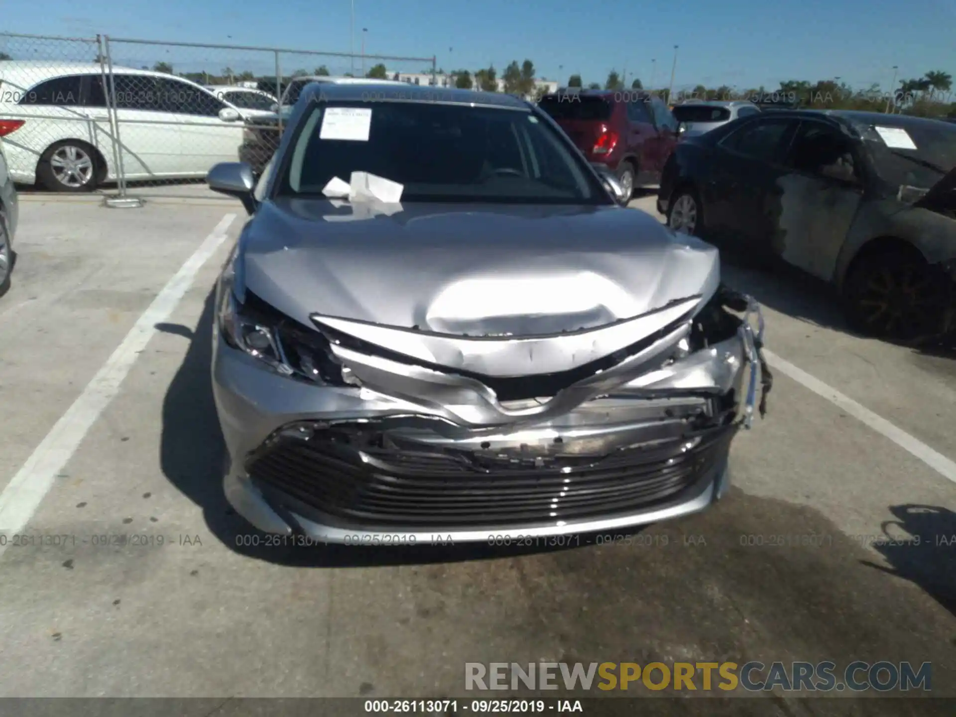 6 Photograph of a damaged car 4T1B11HK6KU766307 TOYOTA CAMRY 2019