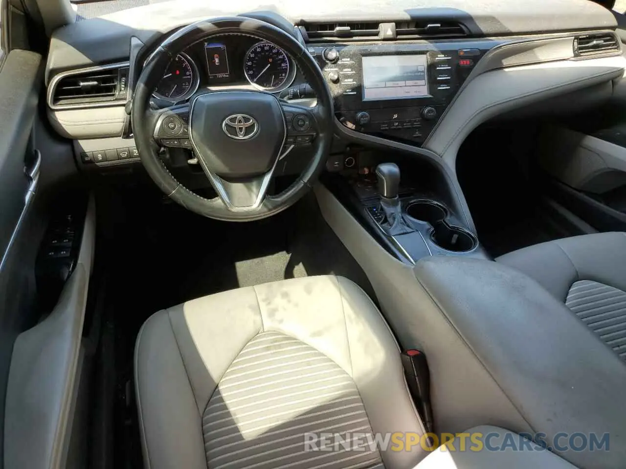 8 Photograph of a damaged car 4T1B11HK6KU767313 TOYOTA CAMRY 2019