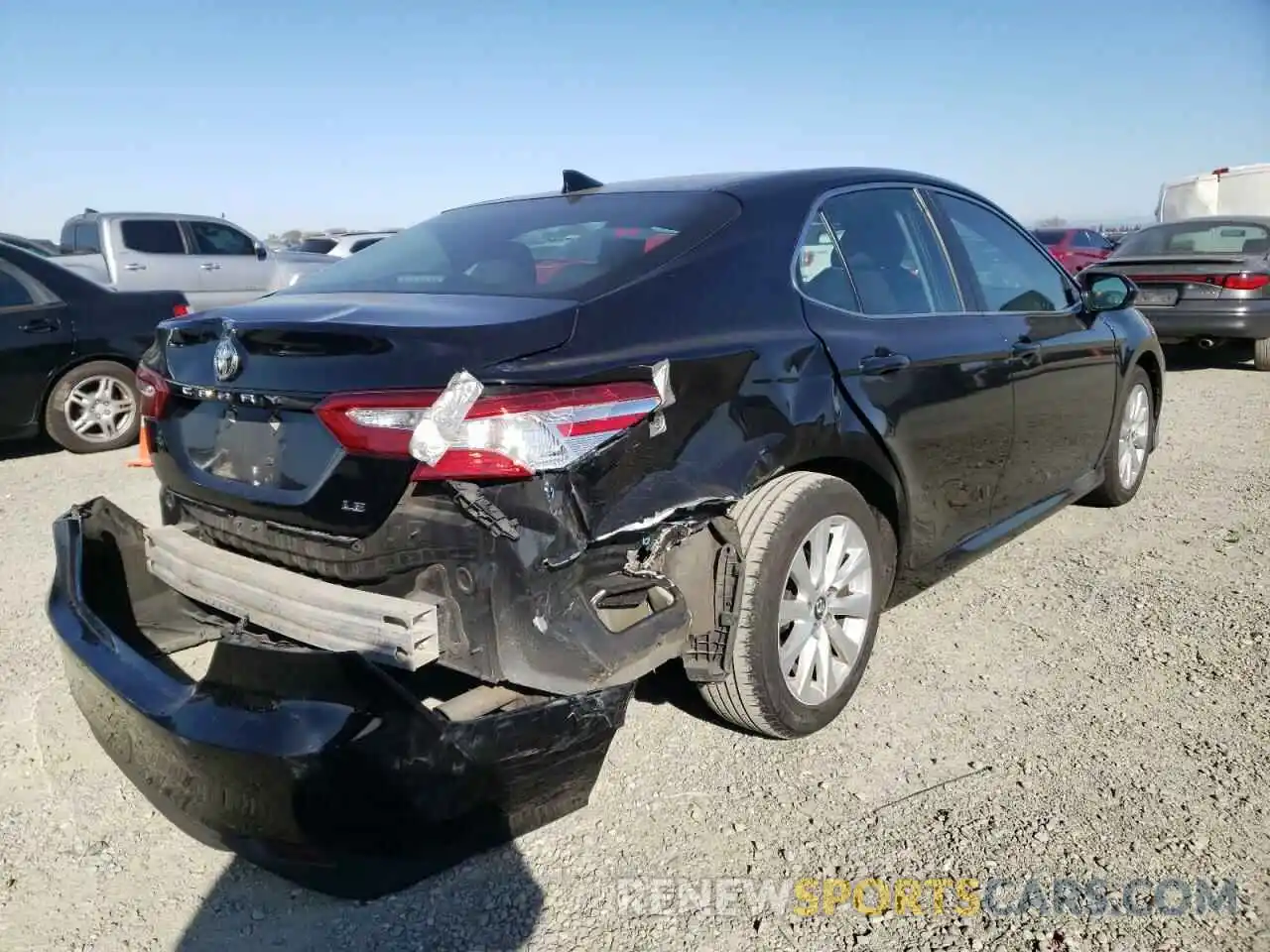 4 Photograph of a damaged car 4T1B11HK6KU769109 TOYOTA CAMRY 2019