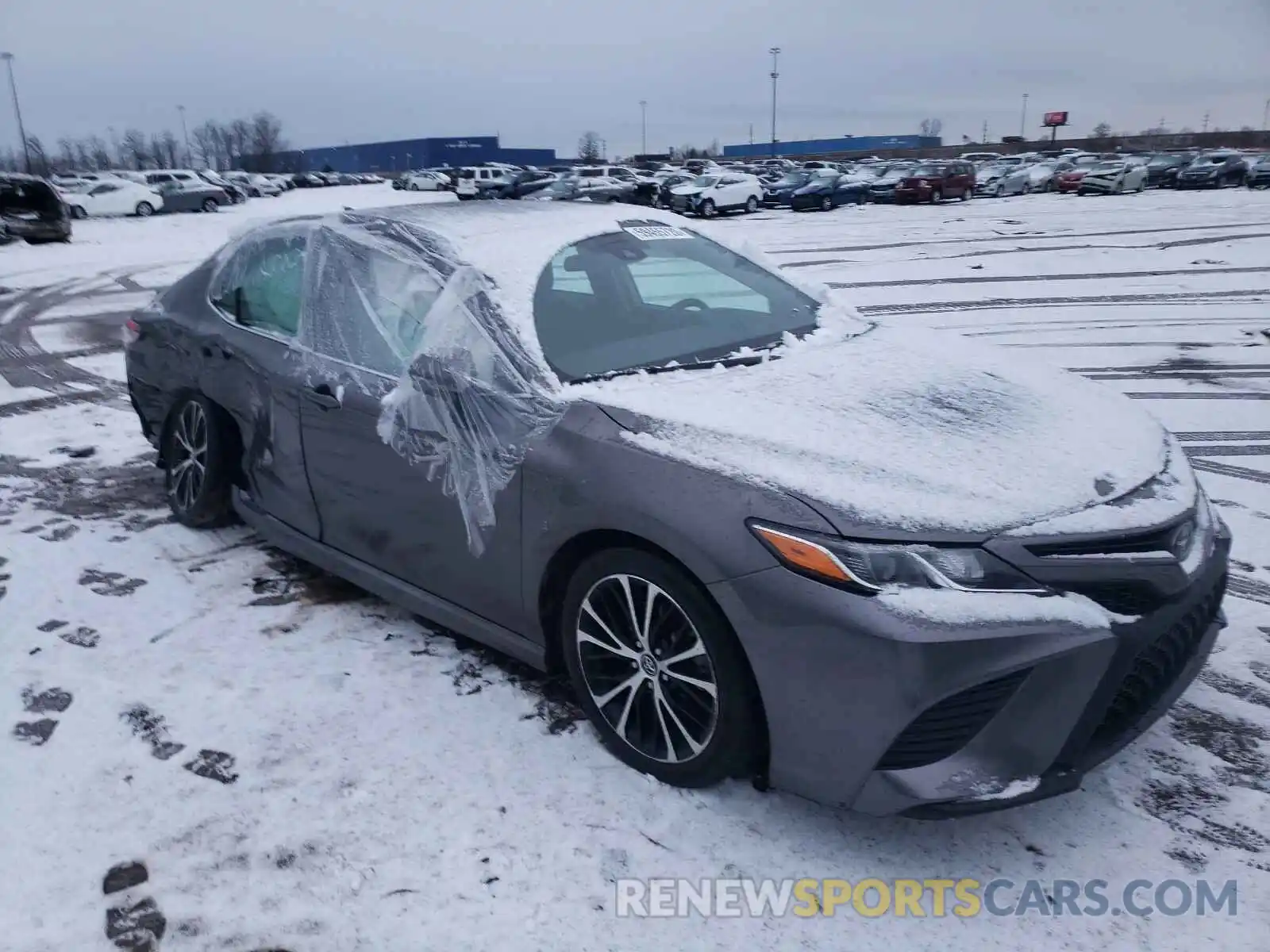 1 Photograph of a damaged car 4T1B11HK6KU769238 TOYOTA CAMRY 2019