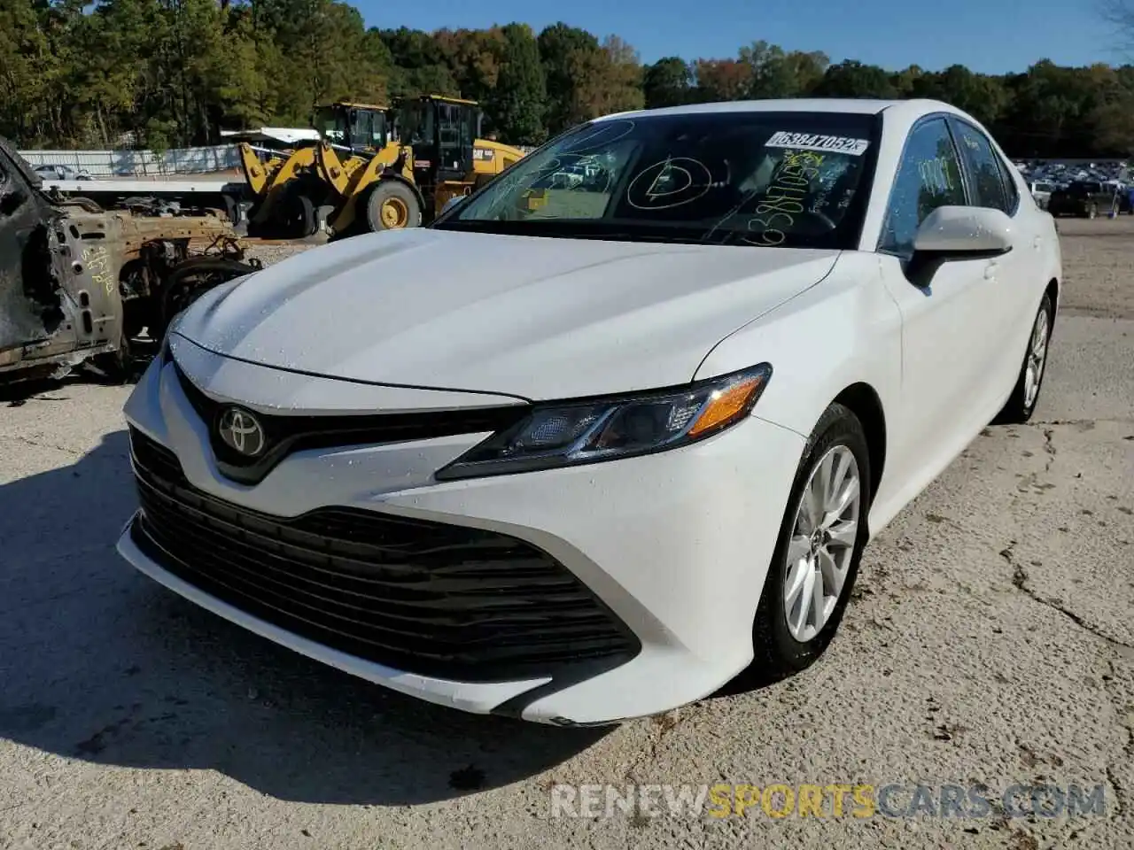 2 Photograph of a damaged car 4T1B11HK6KU770471 TOYOTA CAMRY 2019