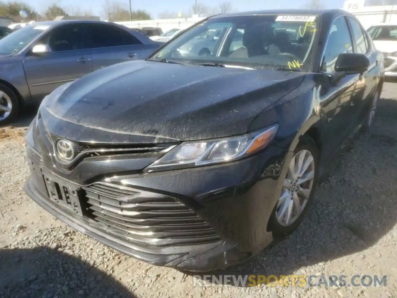 2 Photograph of a damaged car 4T1B11HK6KU771166 TOYOTA CAMRY 2019