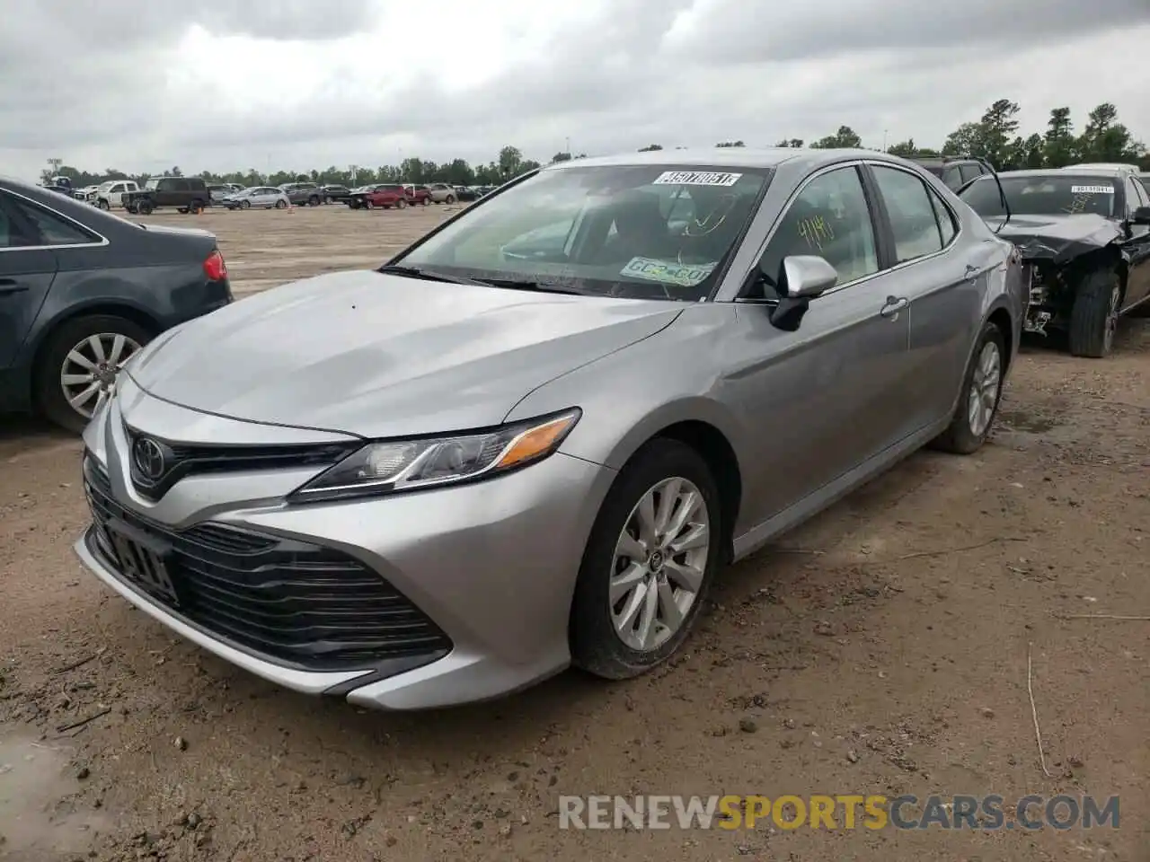 2 Photograph of a damaged car 4T1B11HK6KU772026 TOYOTA CAMRY 2019