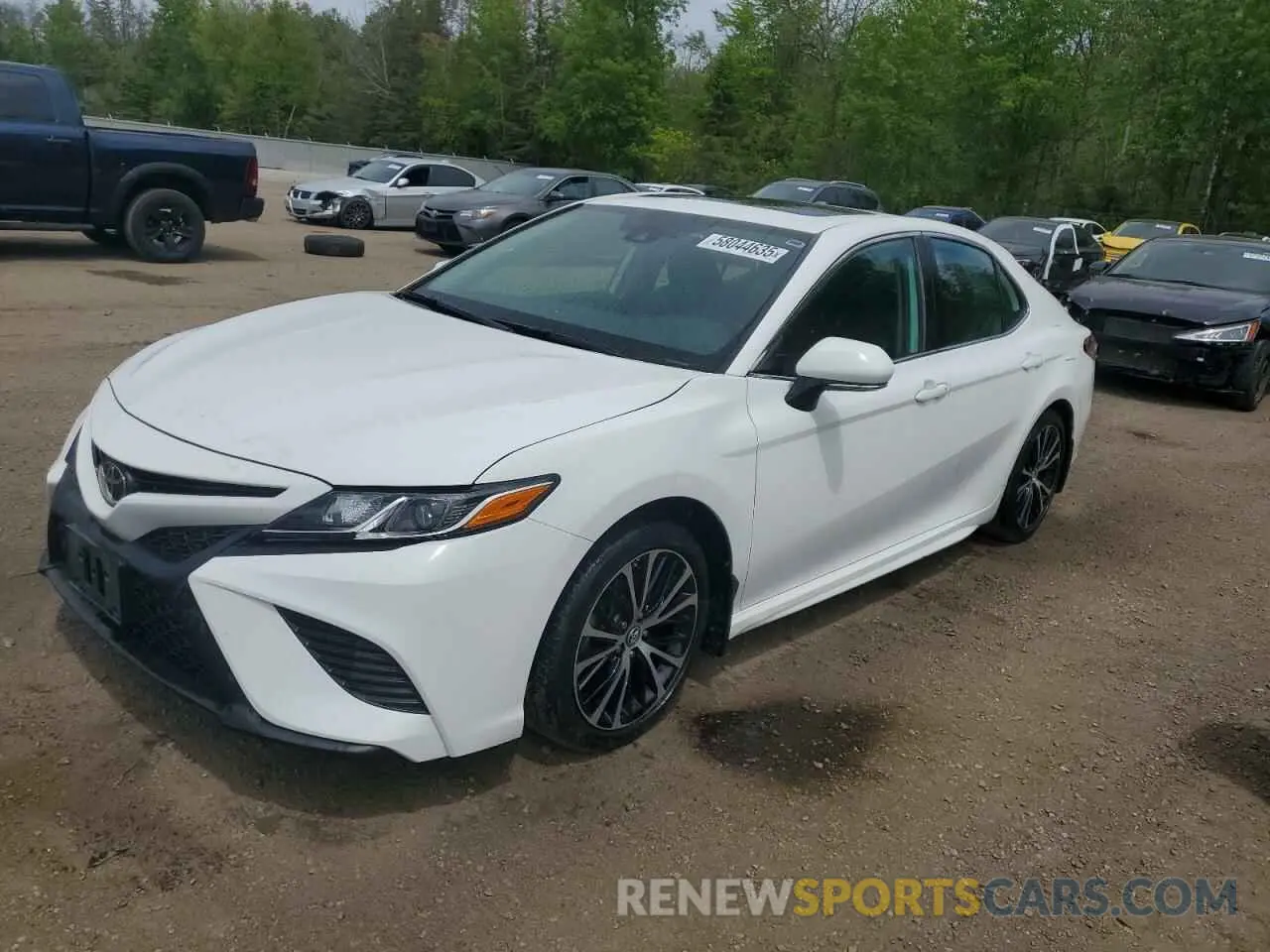 1 Photograph of a damaged car 4T1B11HK6KU777808 TOYOTA CAMRY 2019
