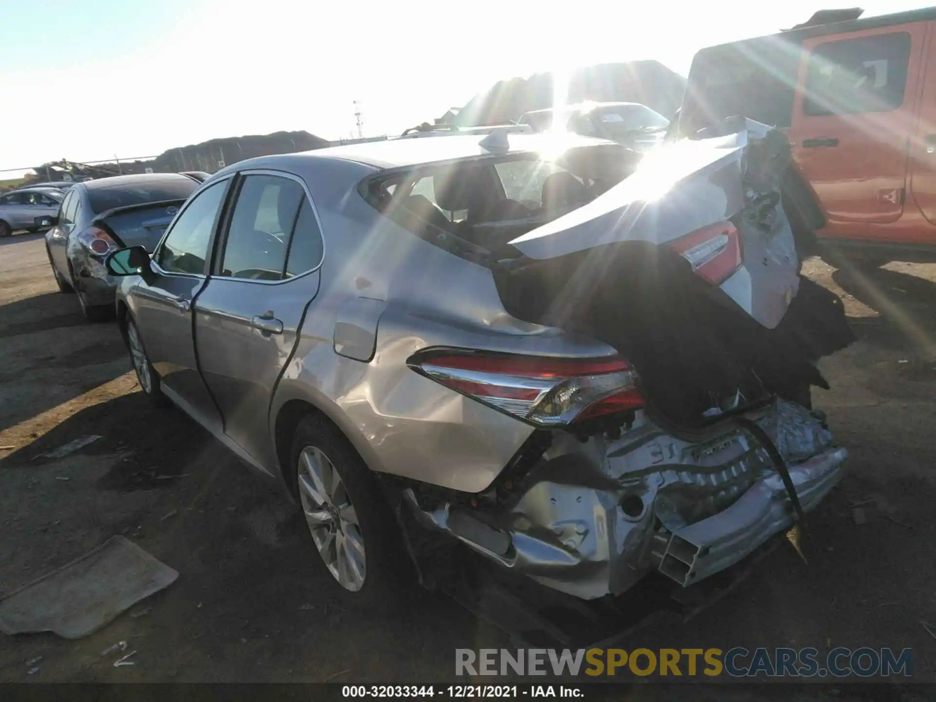 3 Photograph of a damaged car 4T1B11HK6KU778389 TOYOTA CAMRY 2019