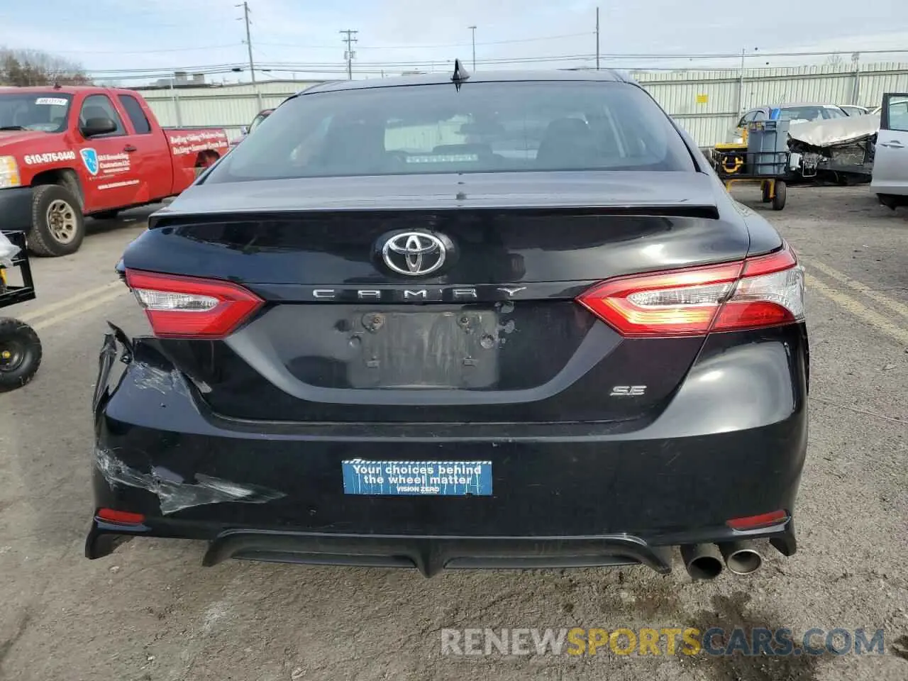6 Photograph of a damaged car 4T1B11HK6KU780689 TOYOTA CAMRY 2019