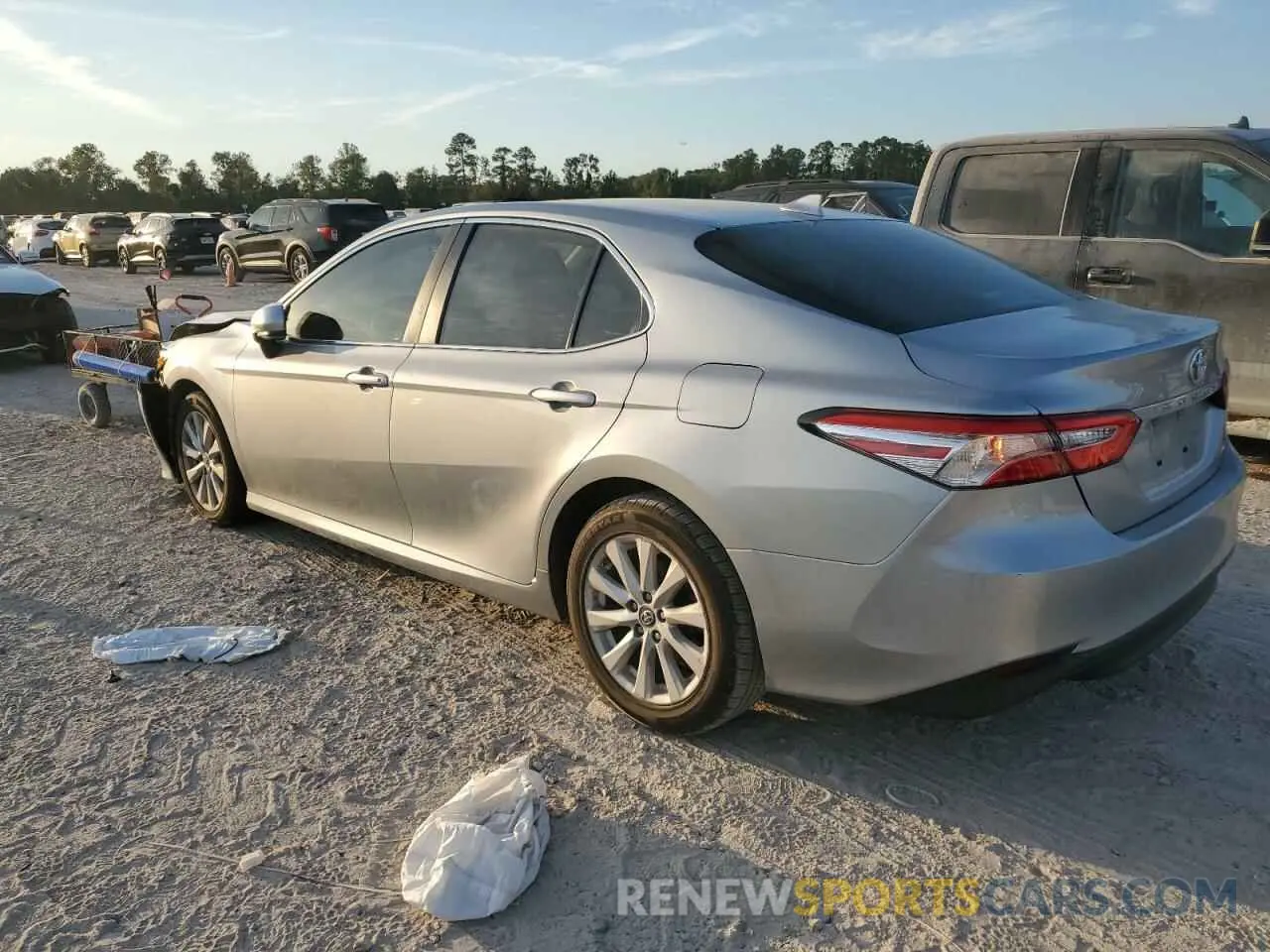 2 Photograph of a damaged car 4T1B11HK6KU784872 TOYOTA CAMRY 2019