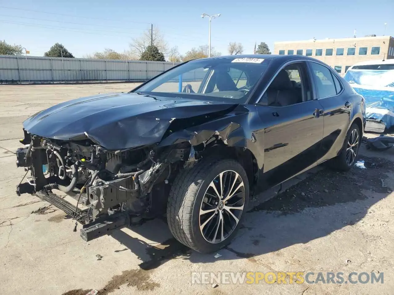 1 Photograph of a damaged car 4T1B11HK6KU787352 TOYOTA CAMRY 2019