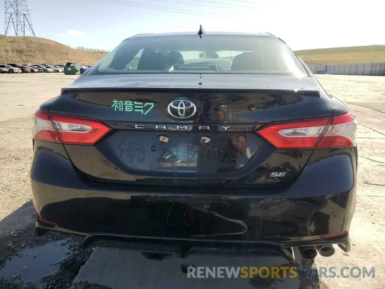 6 Photograph of a damaged car 4T1B11HK6KU787352 TOYOTA CAMRY 2019