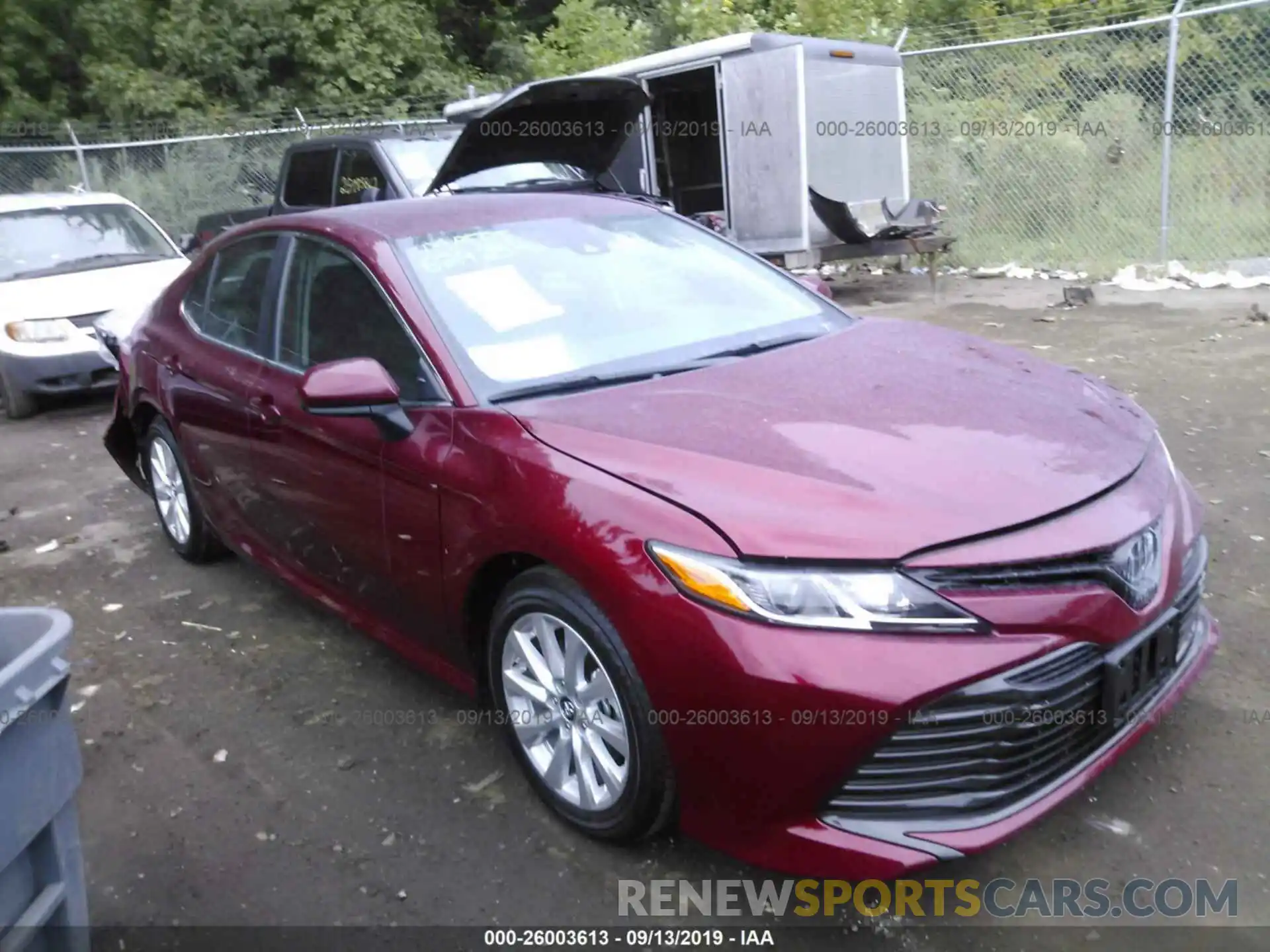 1 Photograph of a damaged car 4T1B11HK6KU788470 TOYOTA CAMRY 2019