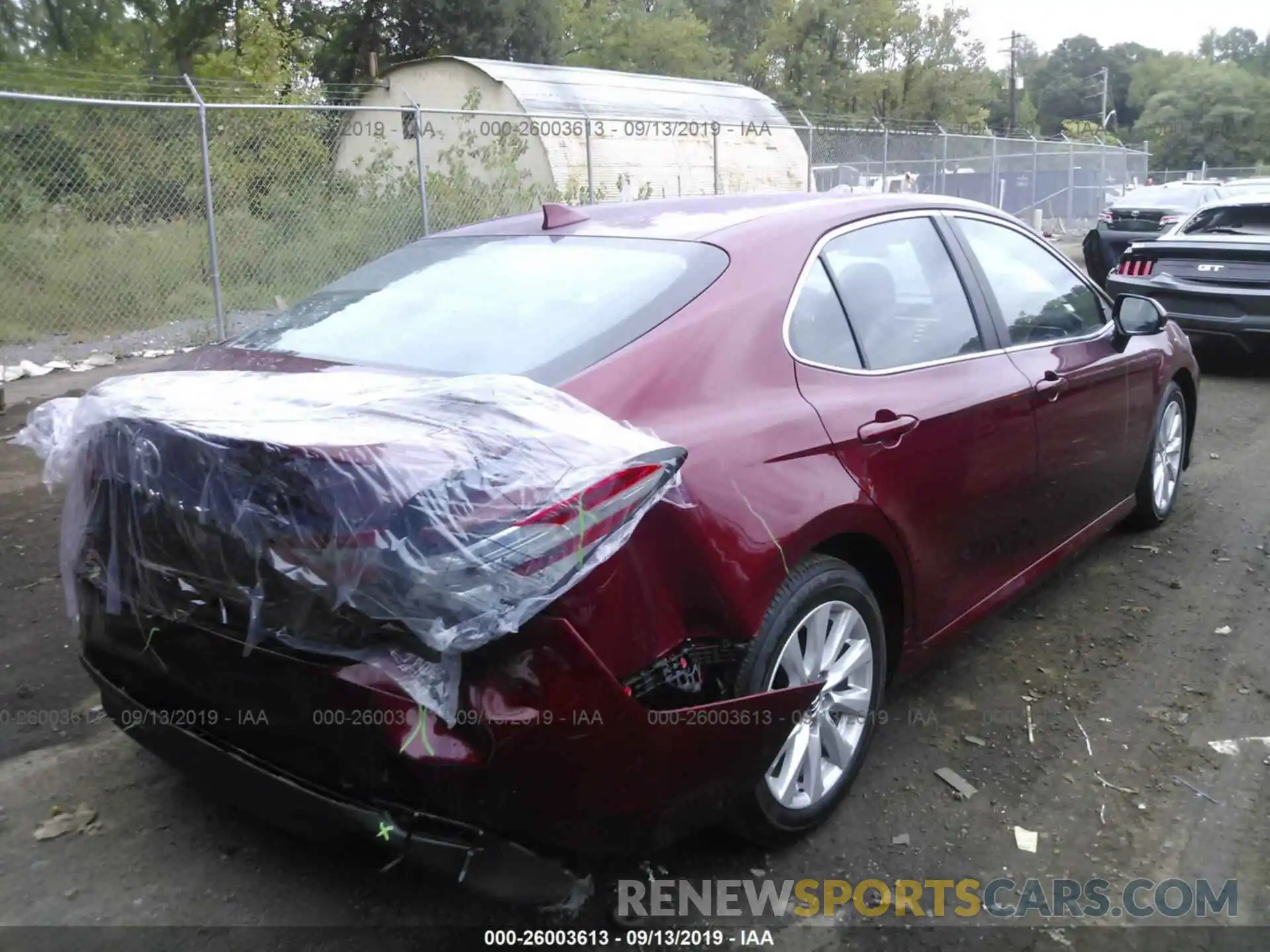 4 Photograph of a damaged car 4T1B11HK6KU788470 TOYOTA CAMRY 2019