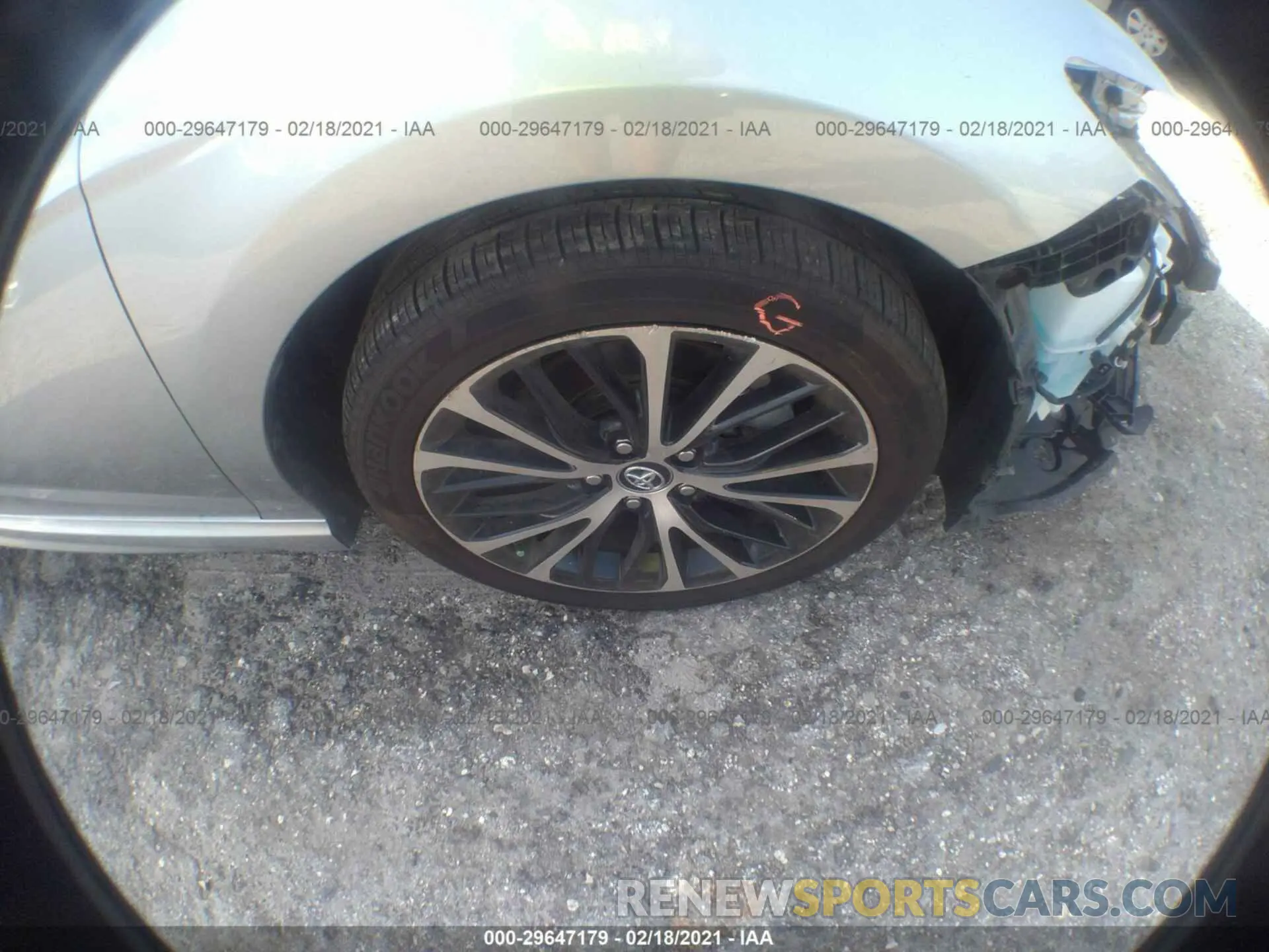 14 Photograph of a damaged car 4T1B11HK6KU788601 TOYOTA CAMRY 2019