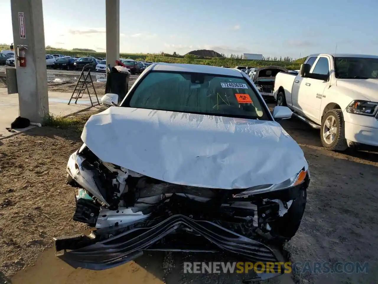 5 Photograph of a damaged car 4T1B11HK6KU790378 TOYOTA CAMRY 2019