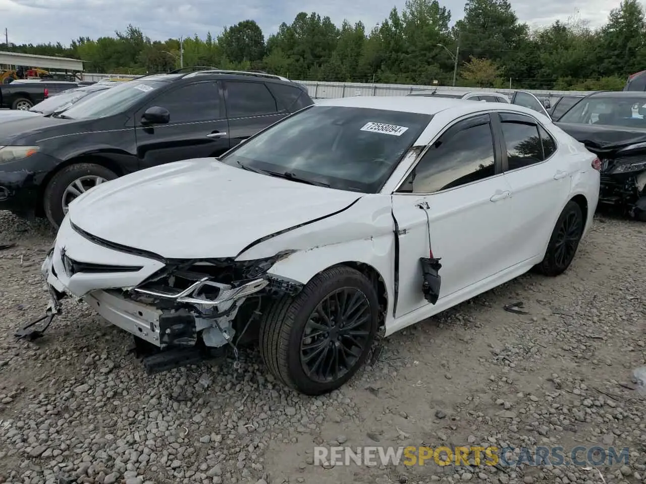 1 Photograph of a damaged car 4T1B11HK6KU791773 TOYOTA CAMRY 2019