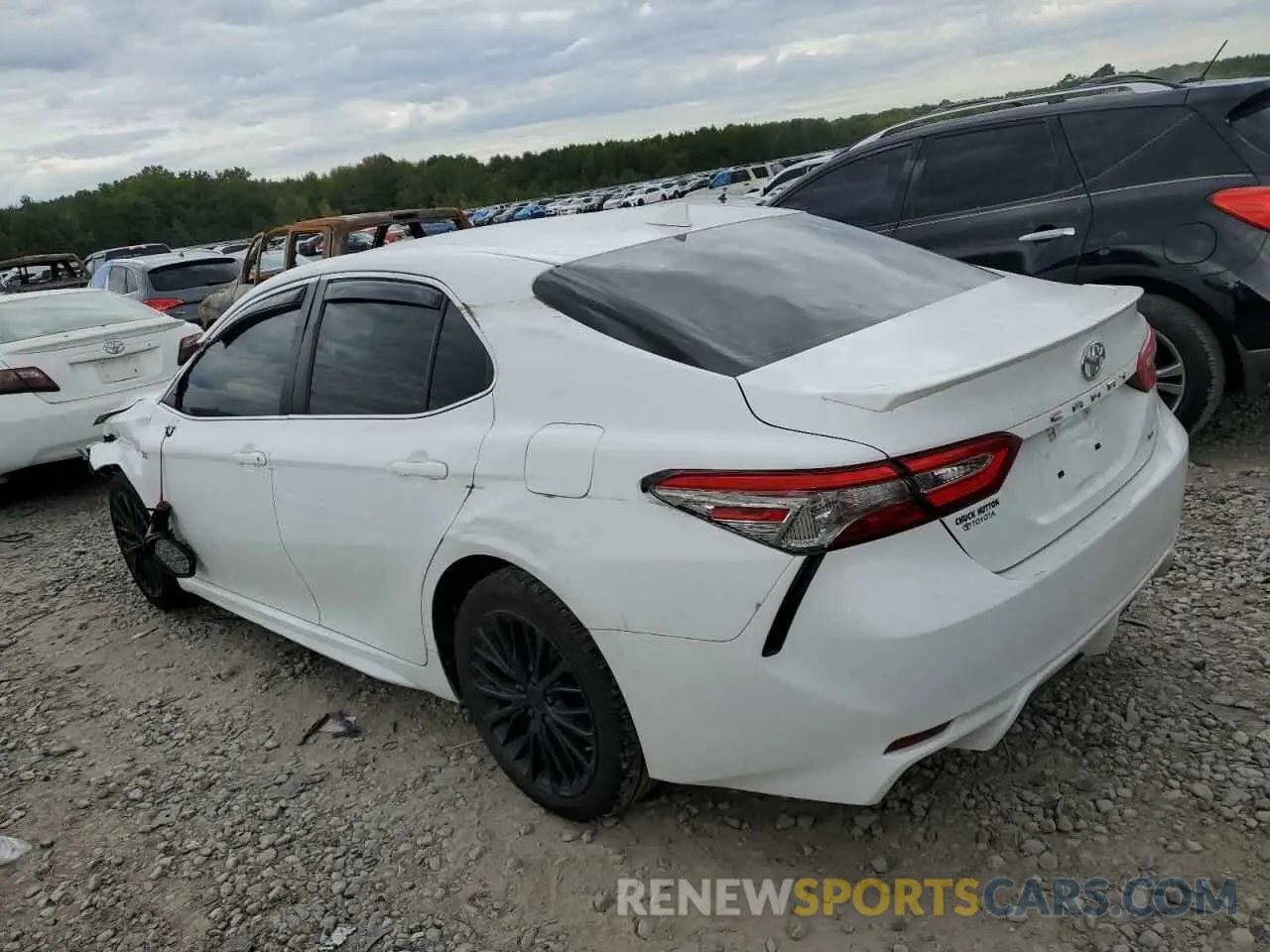 2 Photograph of a damaged car 4T1B11HK6KU791773 TOYOTA CAMRY 2019